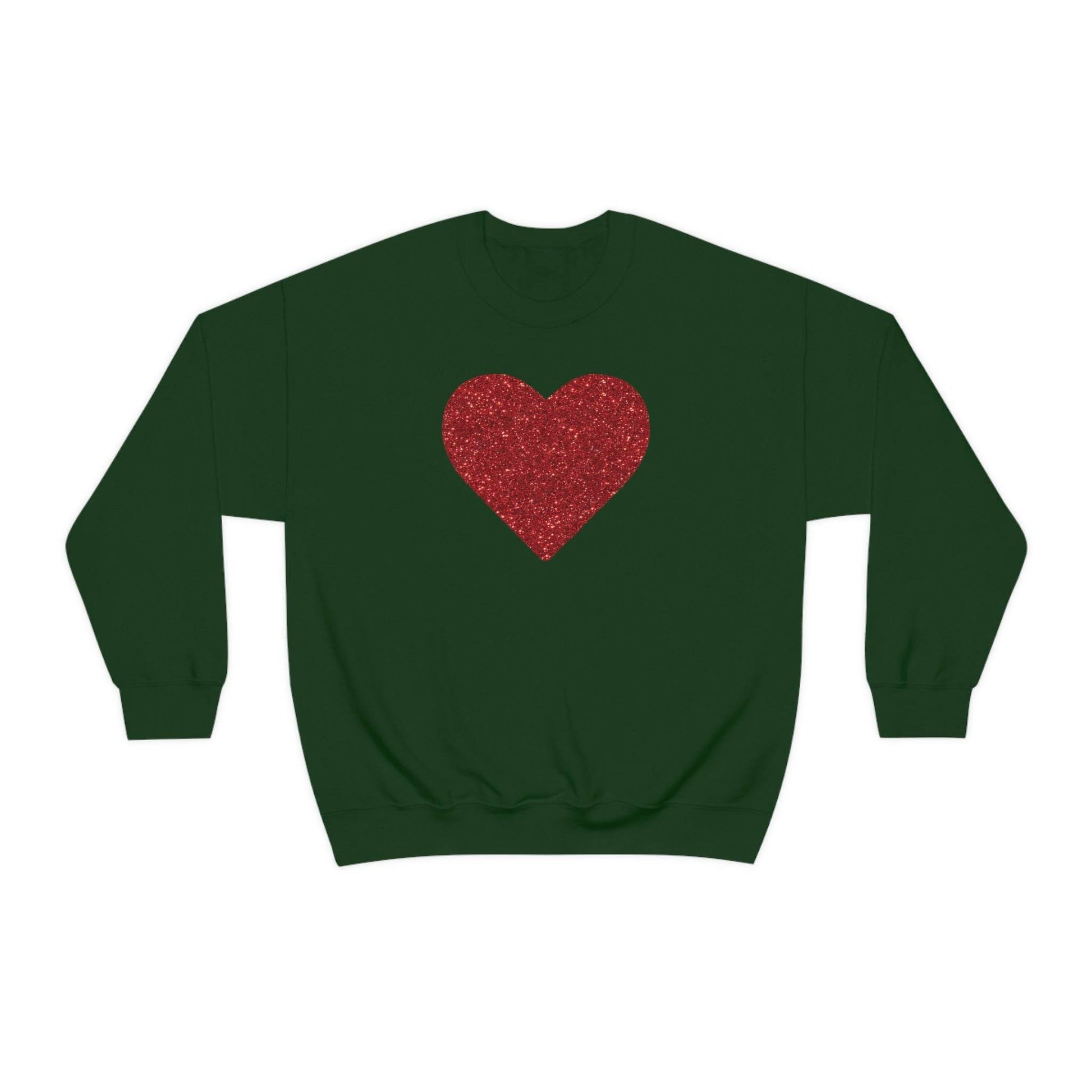 Heart Sweatshirt Love sweatshirt Love Shirt Cute Love Shirt with Heart Valentine sweatshirt - Matching Love shirt Girlfriend gift Boyfriend - Giftsmojo