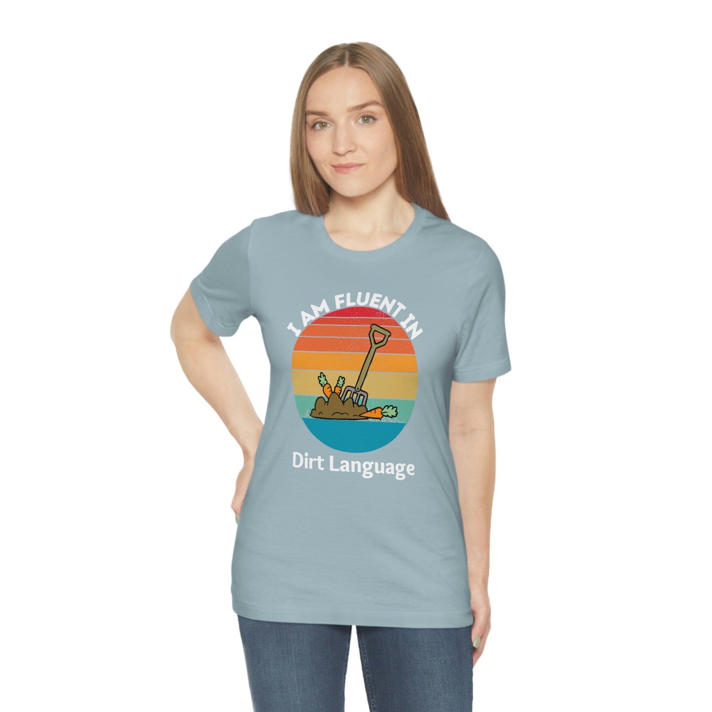 Gardener shirt Garden t-shirt Botanical Shirt Plant Lover Shirt Gardener Gift, Garden Shirt, Garden Tee I am fluent in dirt language