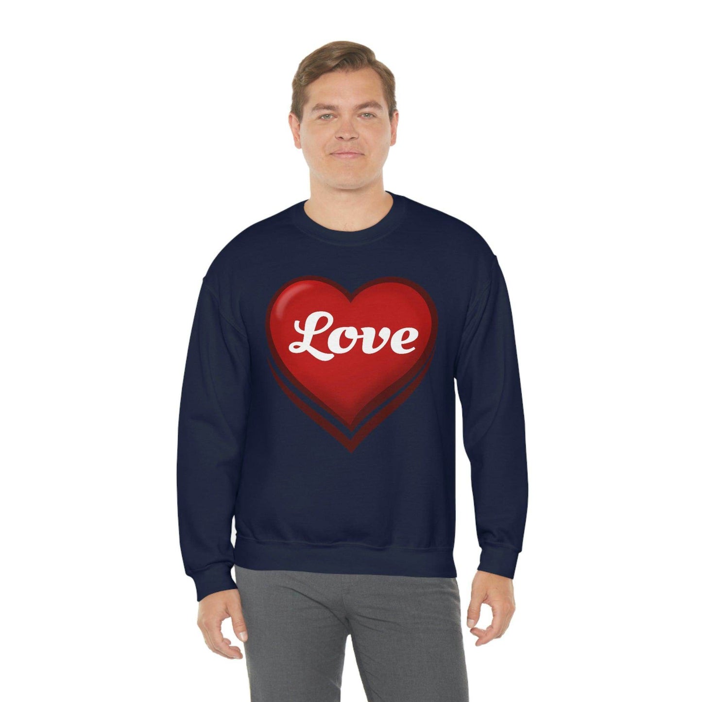 Love Sweatshirt, Valentine's Gift, - Giftsmojo