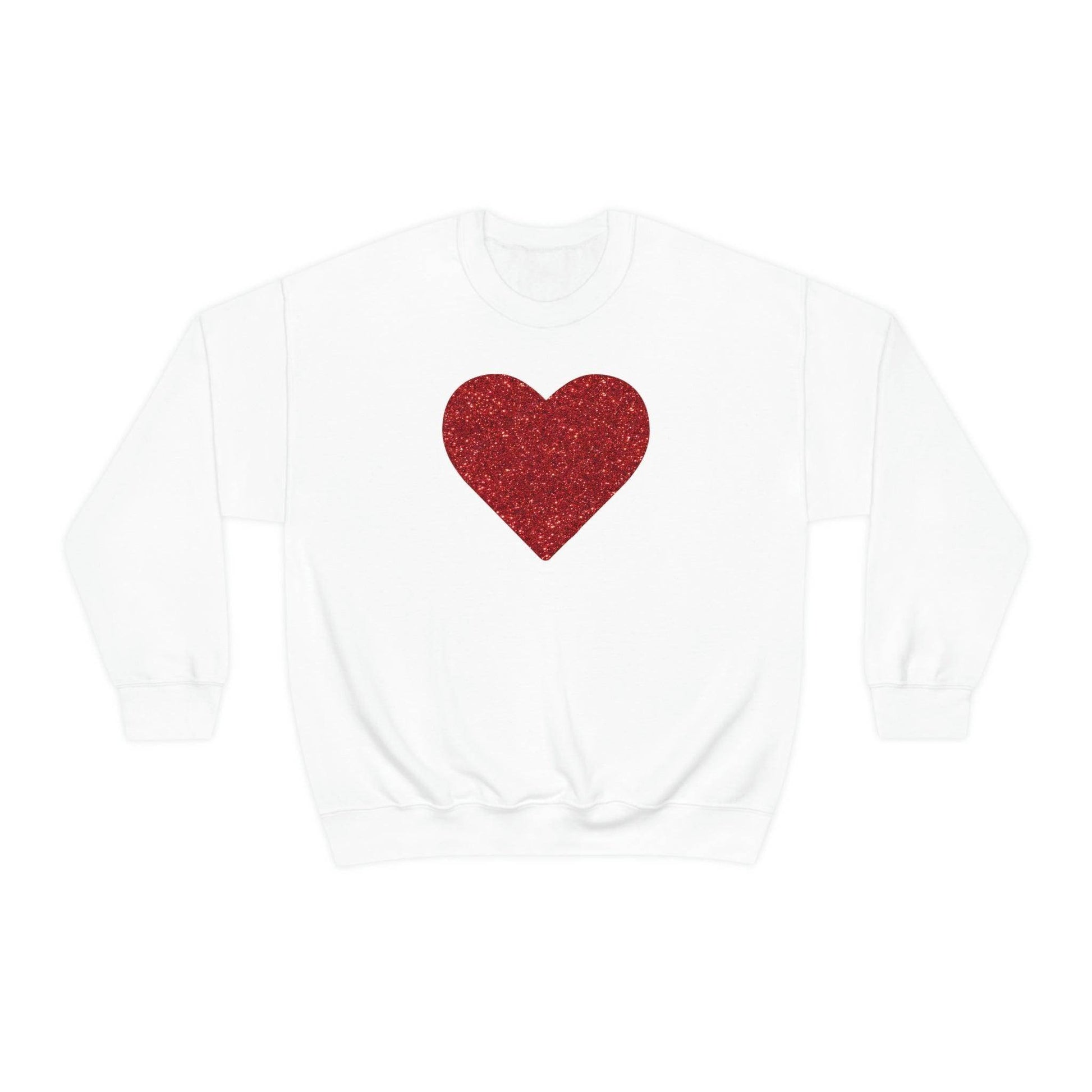Heart Sweatshirt Love sweatshirt Love Shirt Cute Love Shirt with Heart Valentine sweatshirt - Matching Love shirt Girlfriend gift Boyfriend - Giftsmojo
