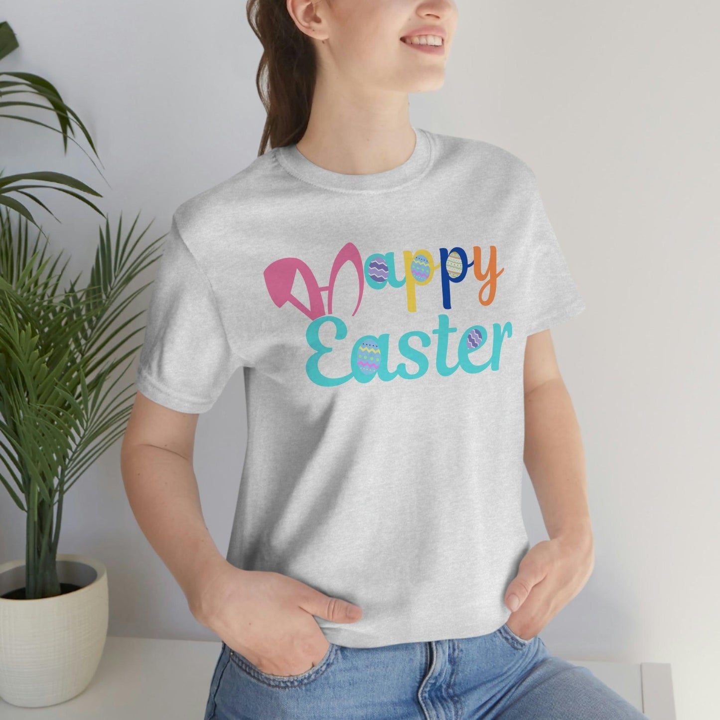 Happy Easter T-shirt, Easter gift for adults, easter shirts