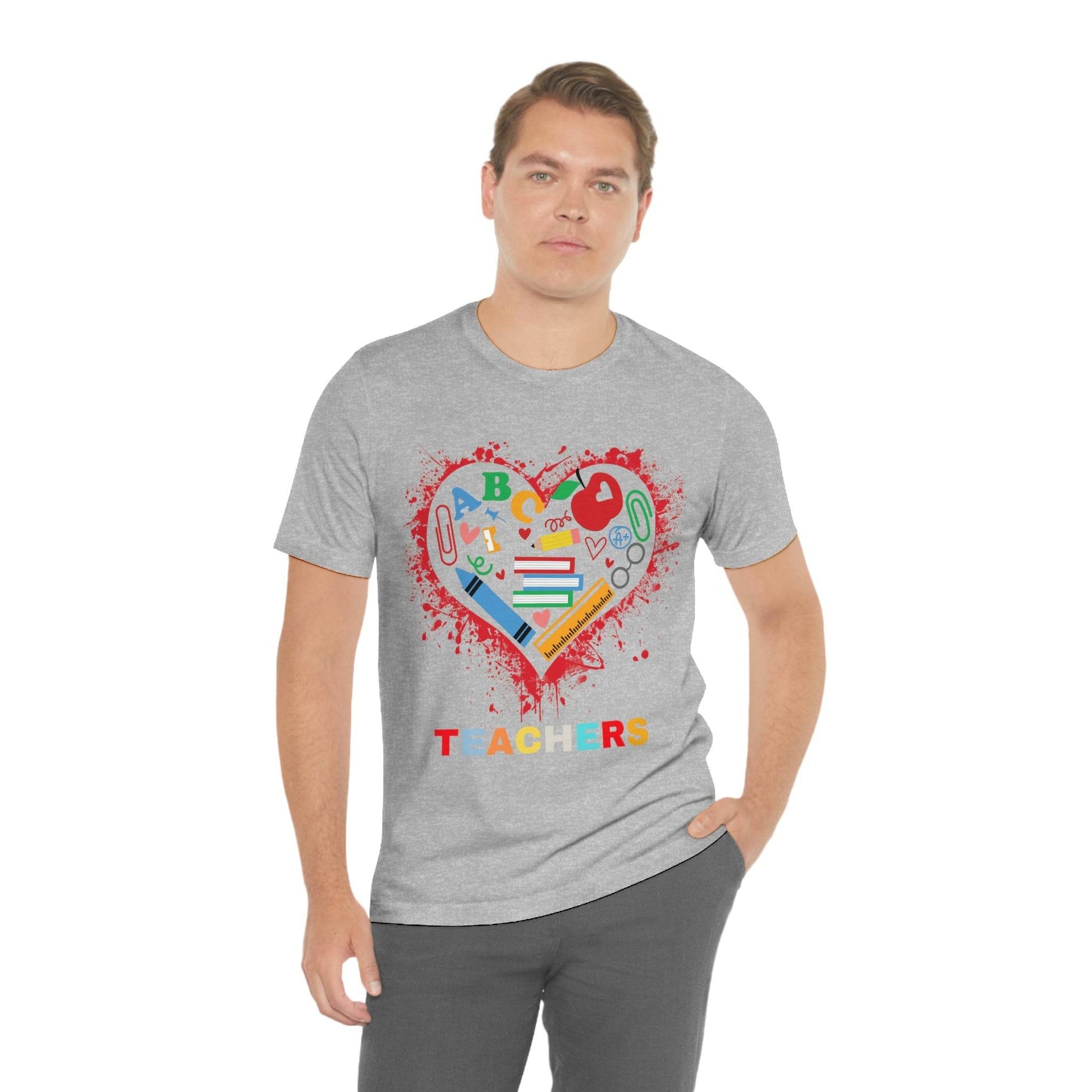 Love Teachers Shirt - Teacher Appreciation Shirt - Giftsmojo