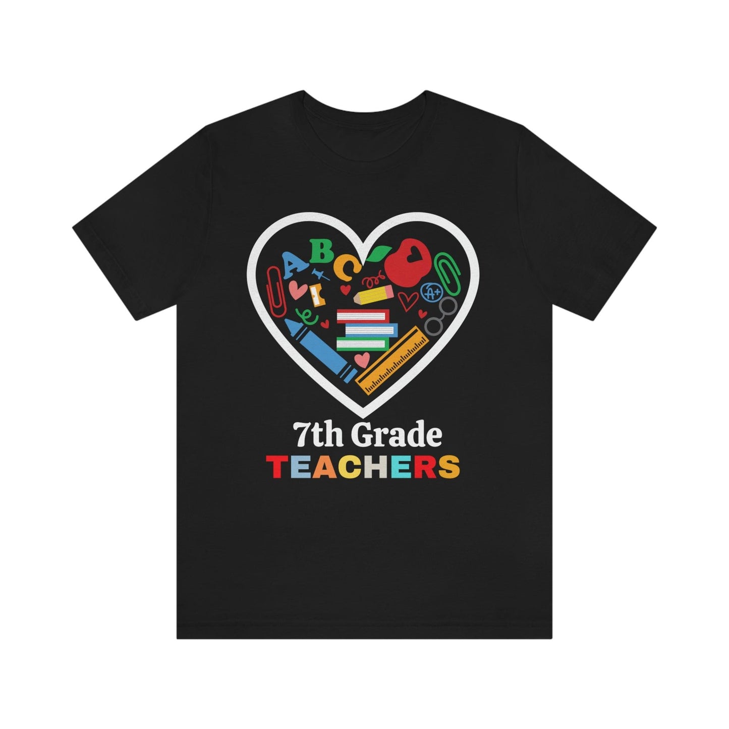 Love 7th Grade Teacher Shirt - Teacher Appreciation Shirt - Gift for Teachers - 7th Grade shirt