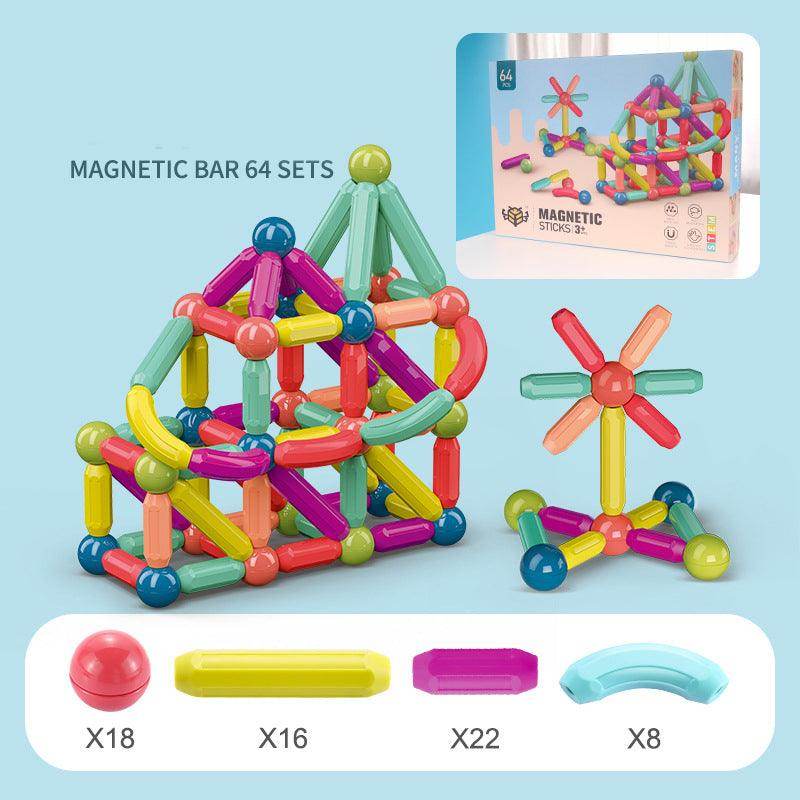 Baby Toys Magnetic Stick Building Blocks Game Magnets Children Set Kids Magnets For Children Magnetic Toy Bricks - Giftsmojo