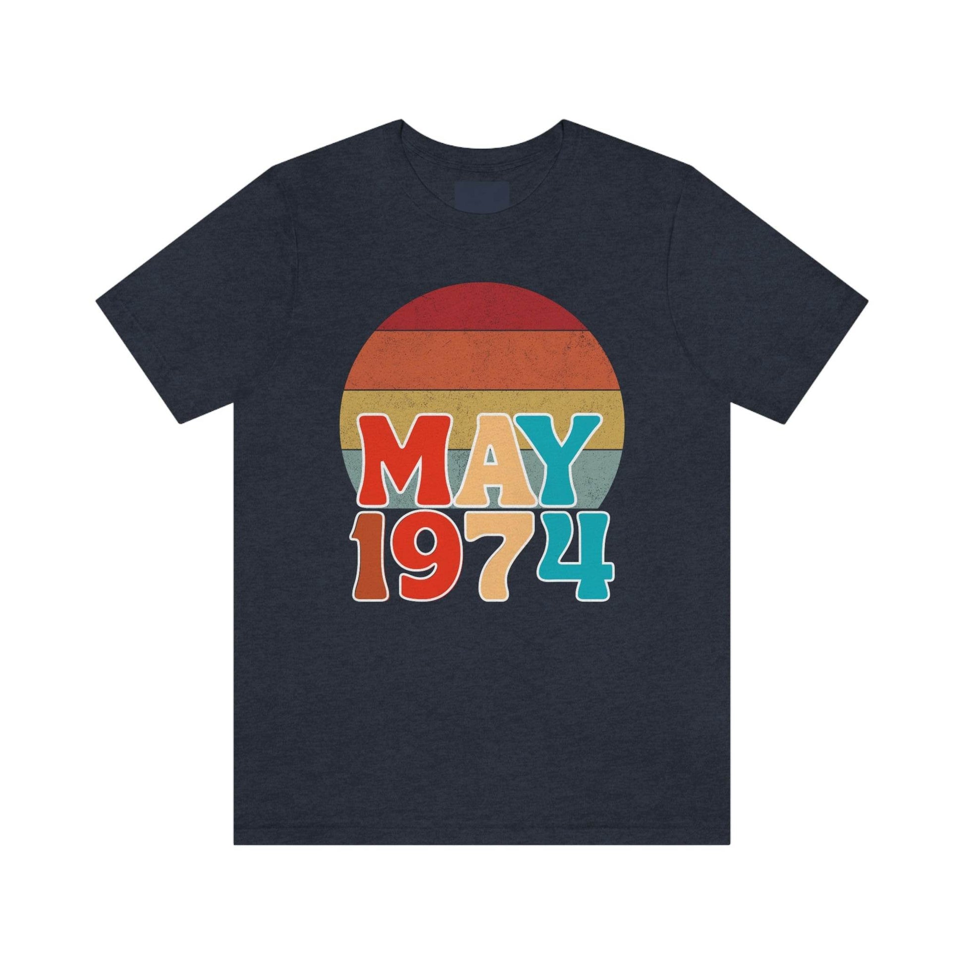 49th Birthday Shirt, 1974 Shirt, 49th Birthday Tee, Vintage 1974 Shirt, 49th Birthday Gifts, 1974 Birthday Shirt, 49th Birthday Gift - Giftsmojo