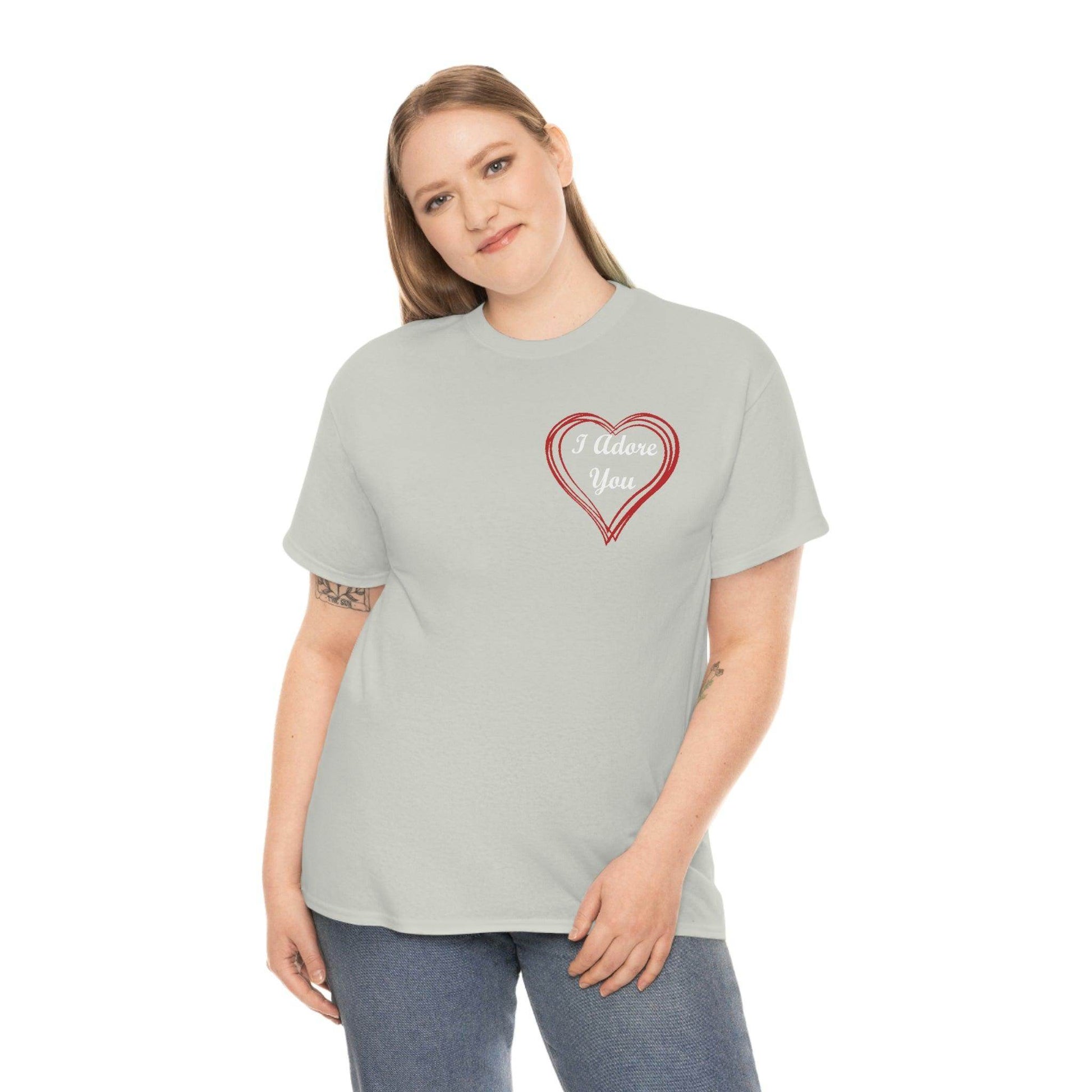 I Adore You T-shirt - Giftsmojo