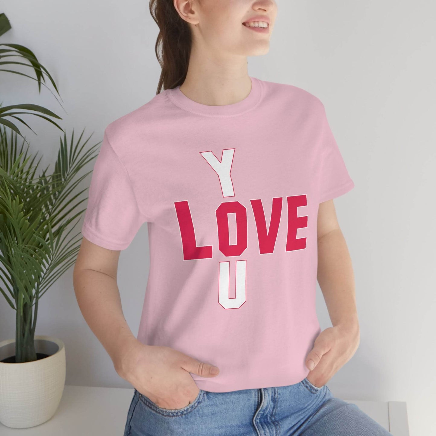Love you Tshirt - Giftsmojo
