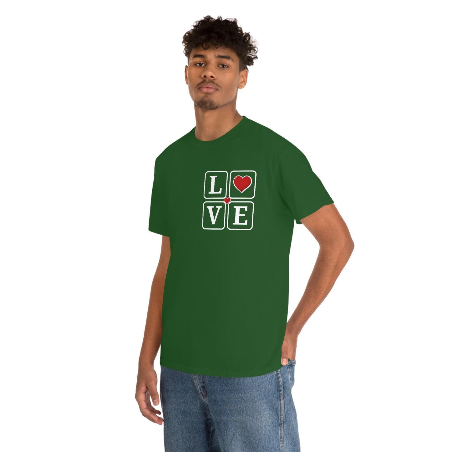 Love square Hearts T-shirt
