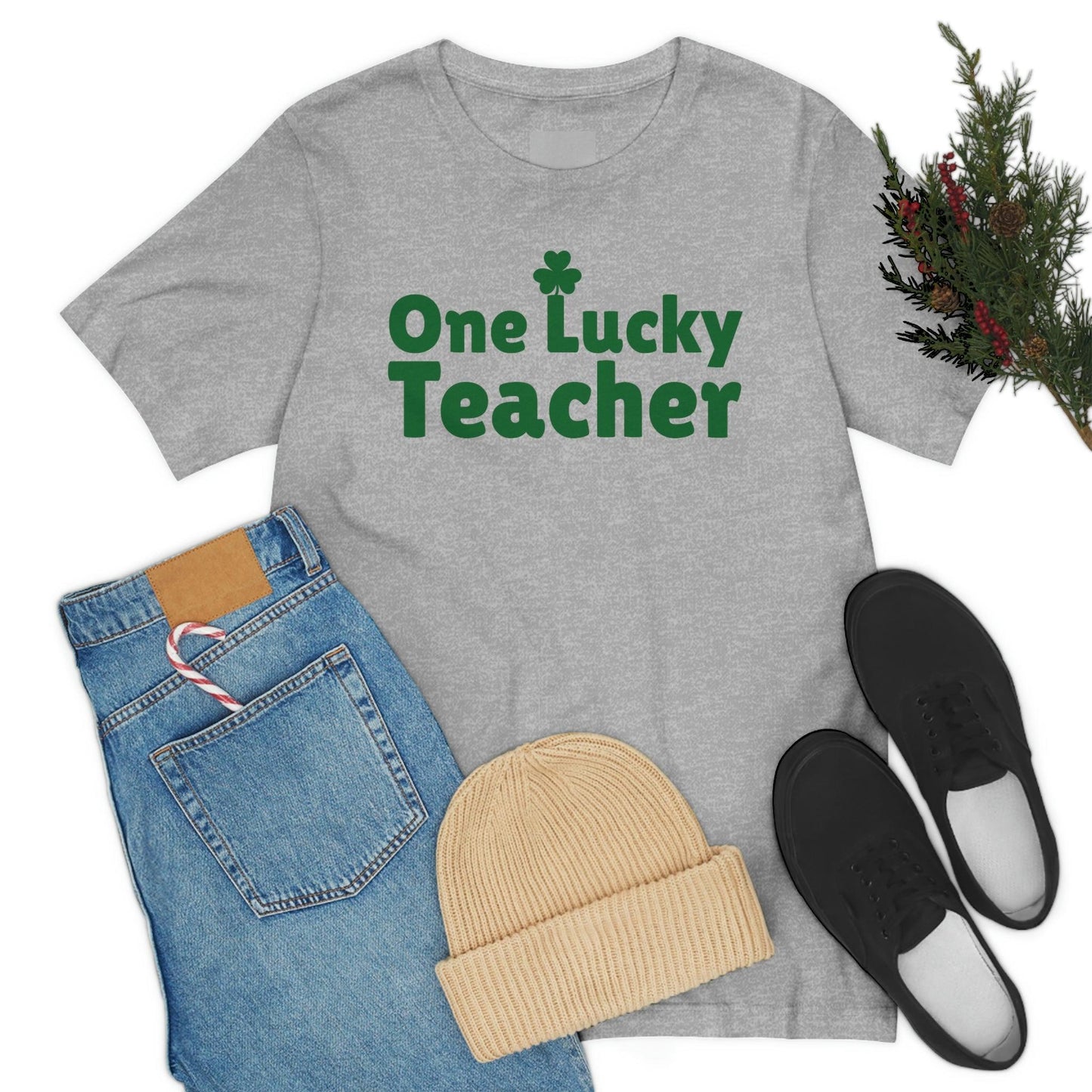 Feeling Lucky Shirt One Lucky Teacher Shirt St Patrick's Day shirt - Funny St Paddy's day Funny Shirt Shamrock shirt shenanigans shirt - Giftsmojo