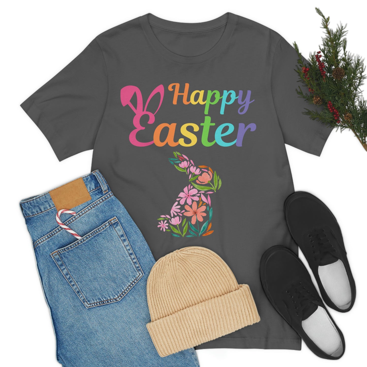 Easter Shirt - Happy Easter Bunny Shirt - Easter Day Shirt - Easter Gift for women and Men