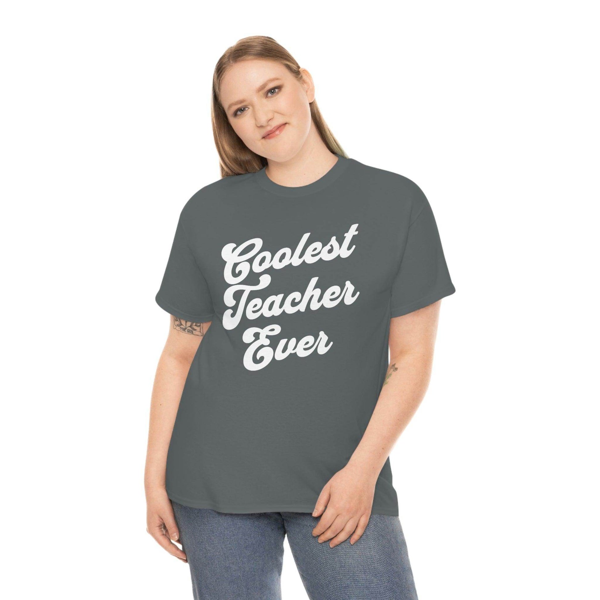 Coolest Teacher Ever Shirt - Giftsmojo