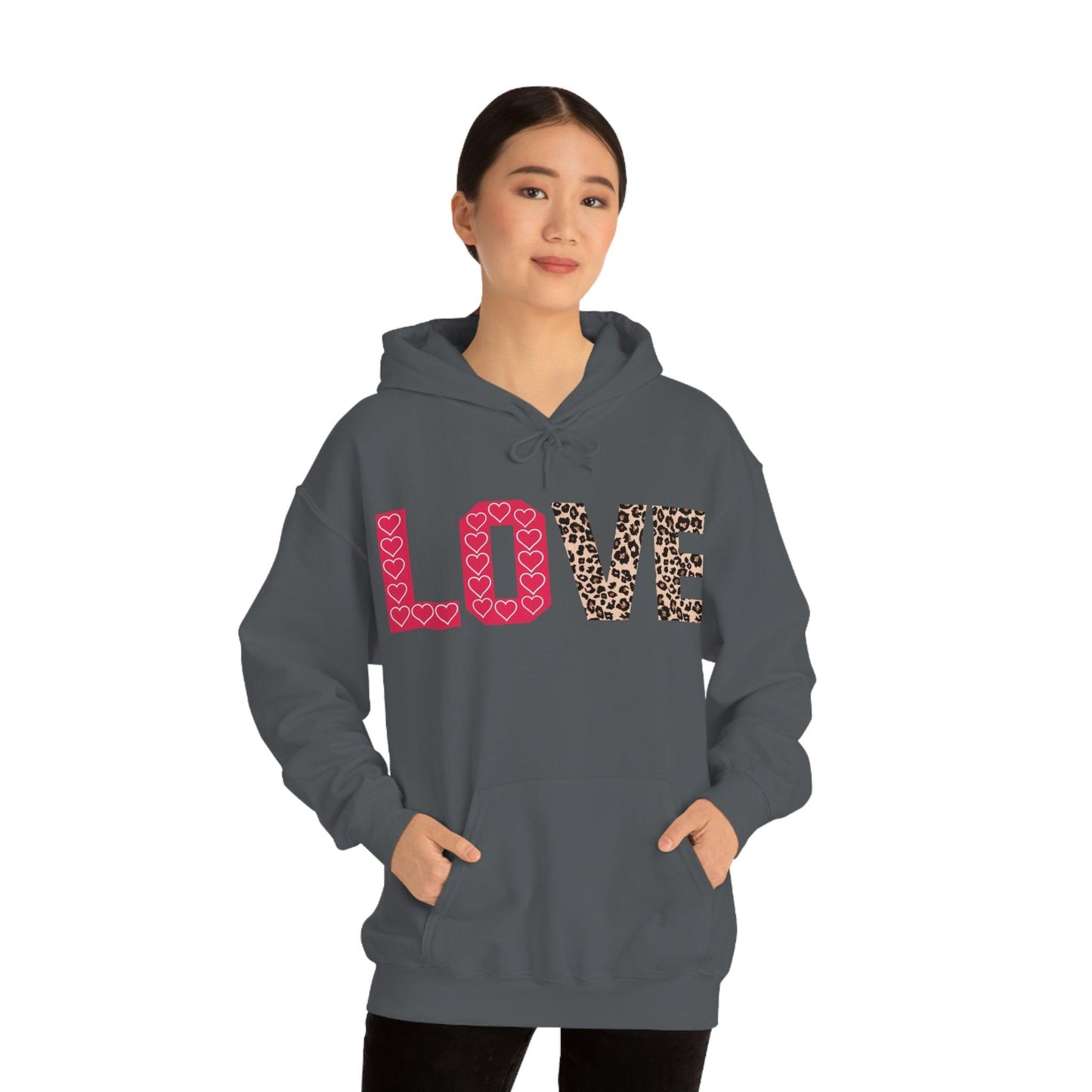 Leopard print Hooded Sweatshirt