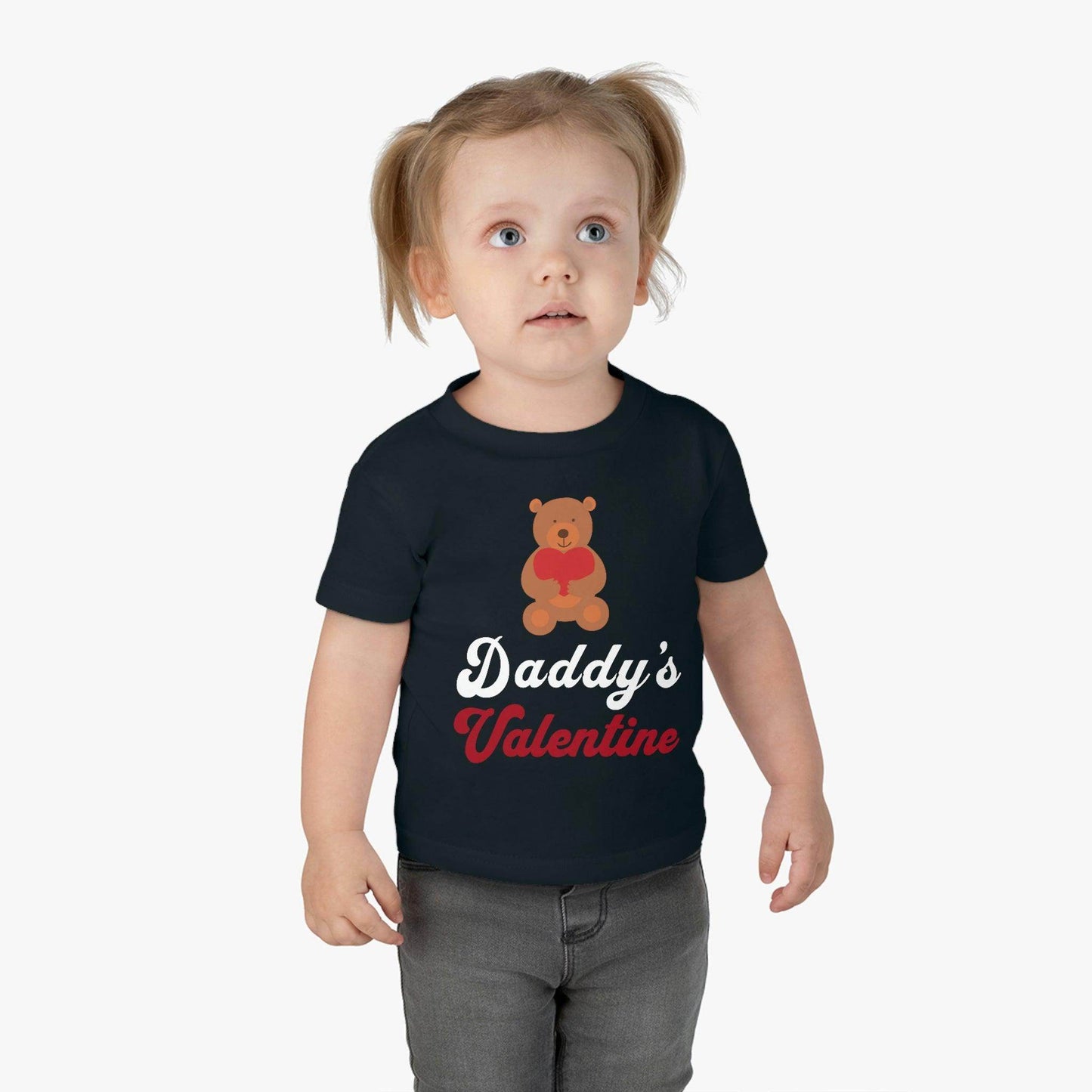 Daddy's Valentine - Kids Valentine day shirt - Giftsmojo