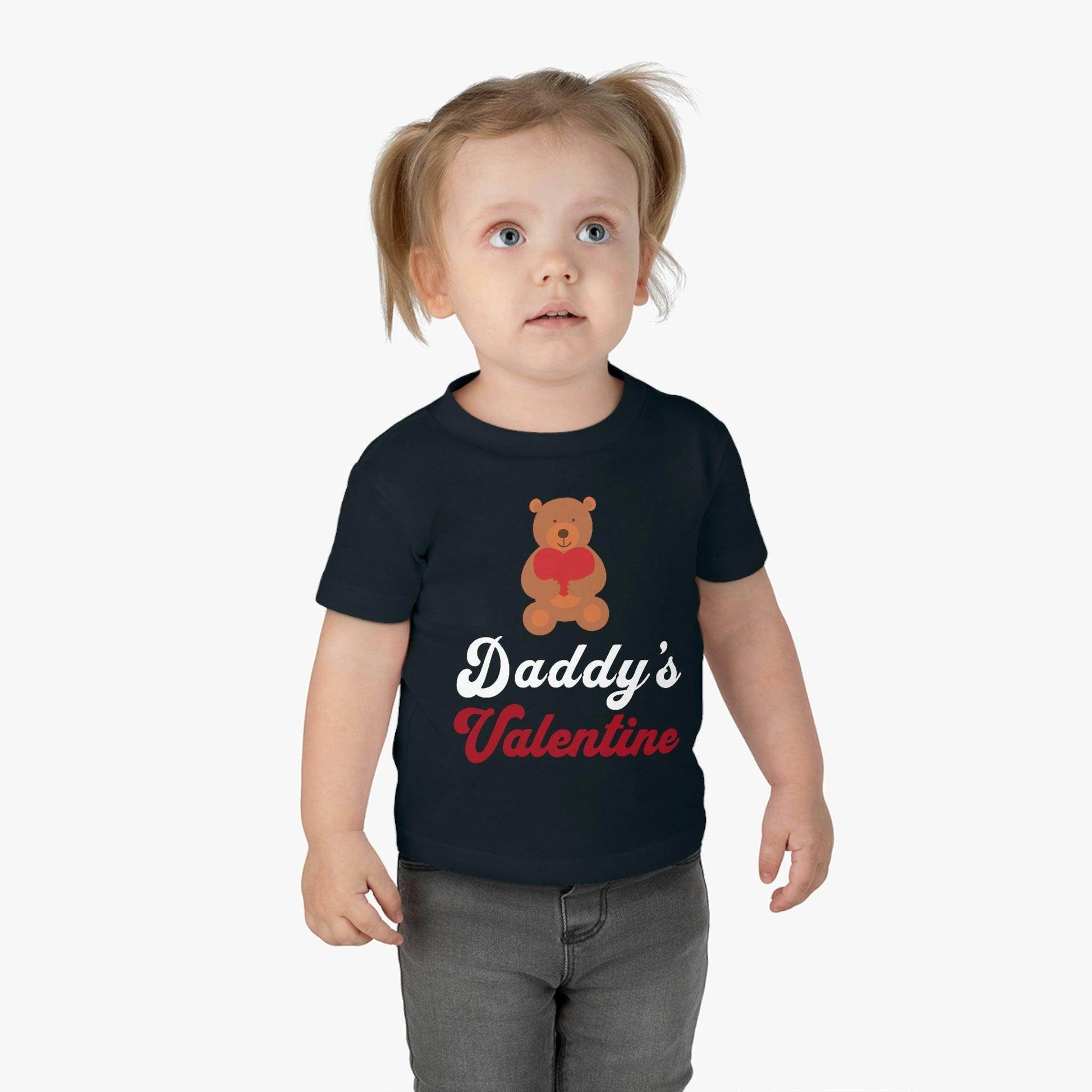 Daddy's Valentine - Kids Valentine day shirt - Giftsmojo