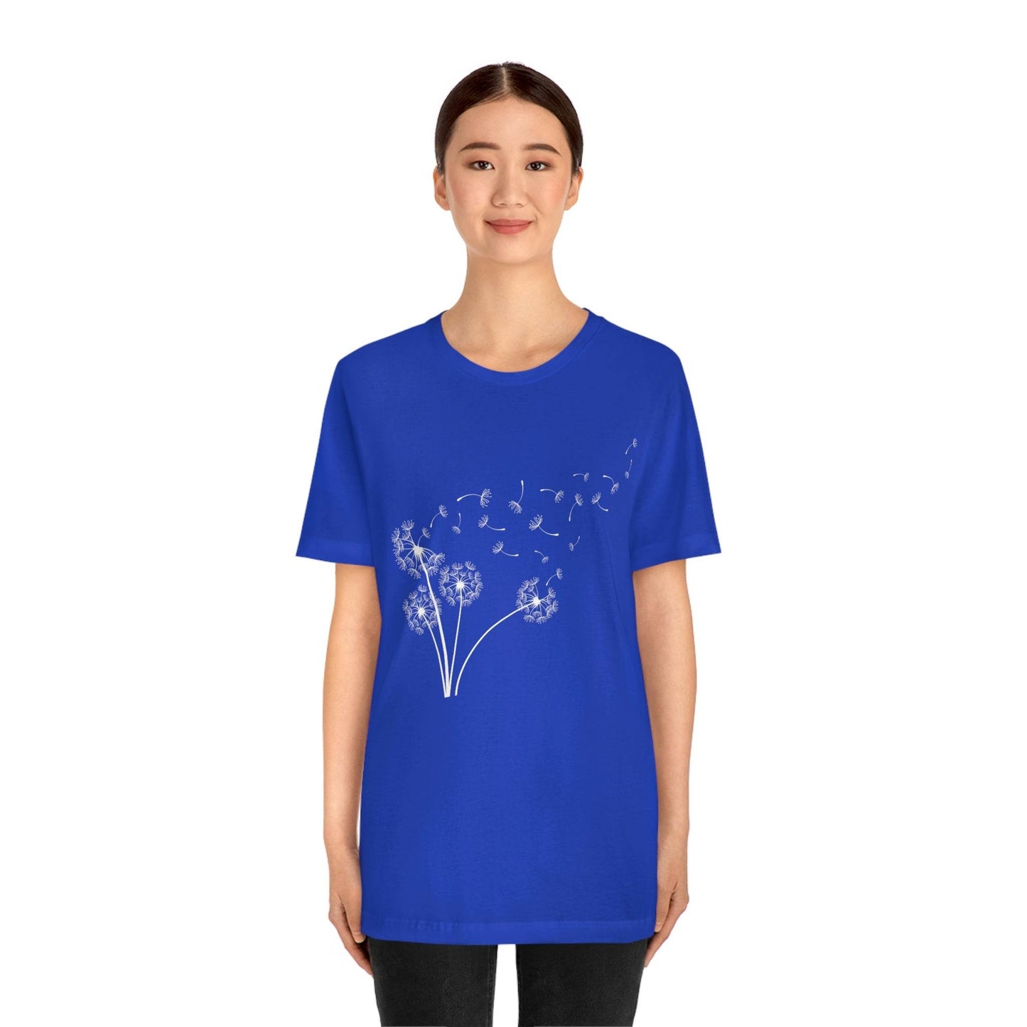 Dandelion Shirt, Boho Windflower Shirt, Dandelion Shirt for Her, Windflower Tee, Meditation Gift, Yoga Shirt, Inspirational Shirt, Bday Tees - Giftsmojo