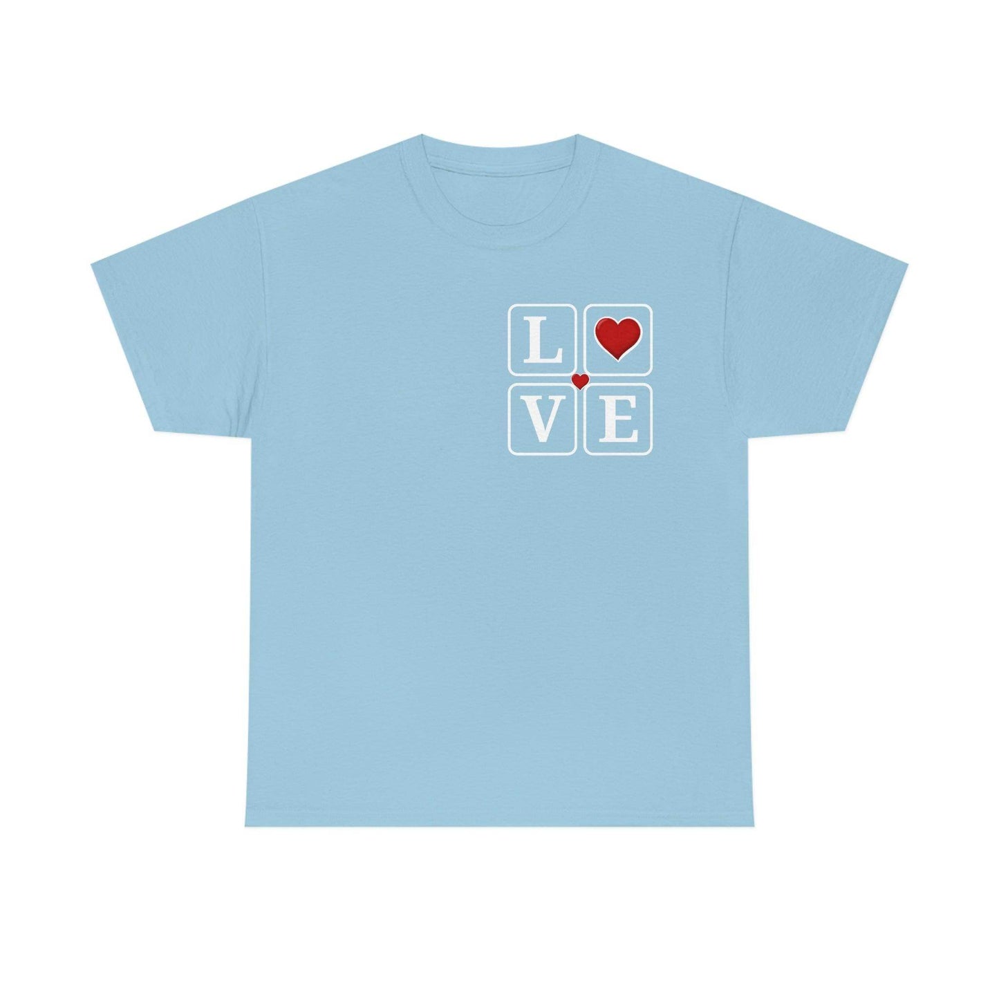 Love square Hearts T-shirt - Giftsmojo
