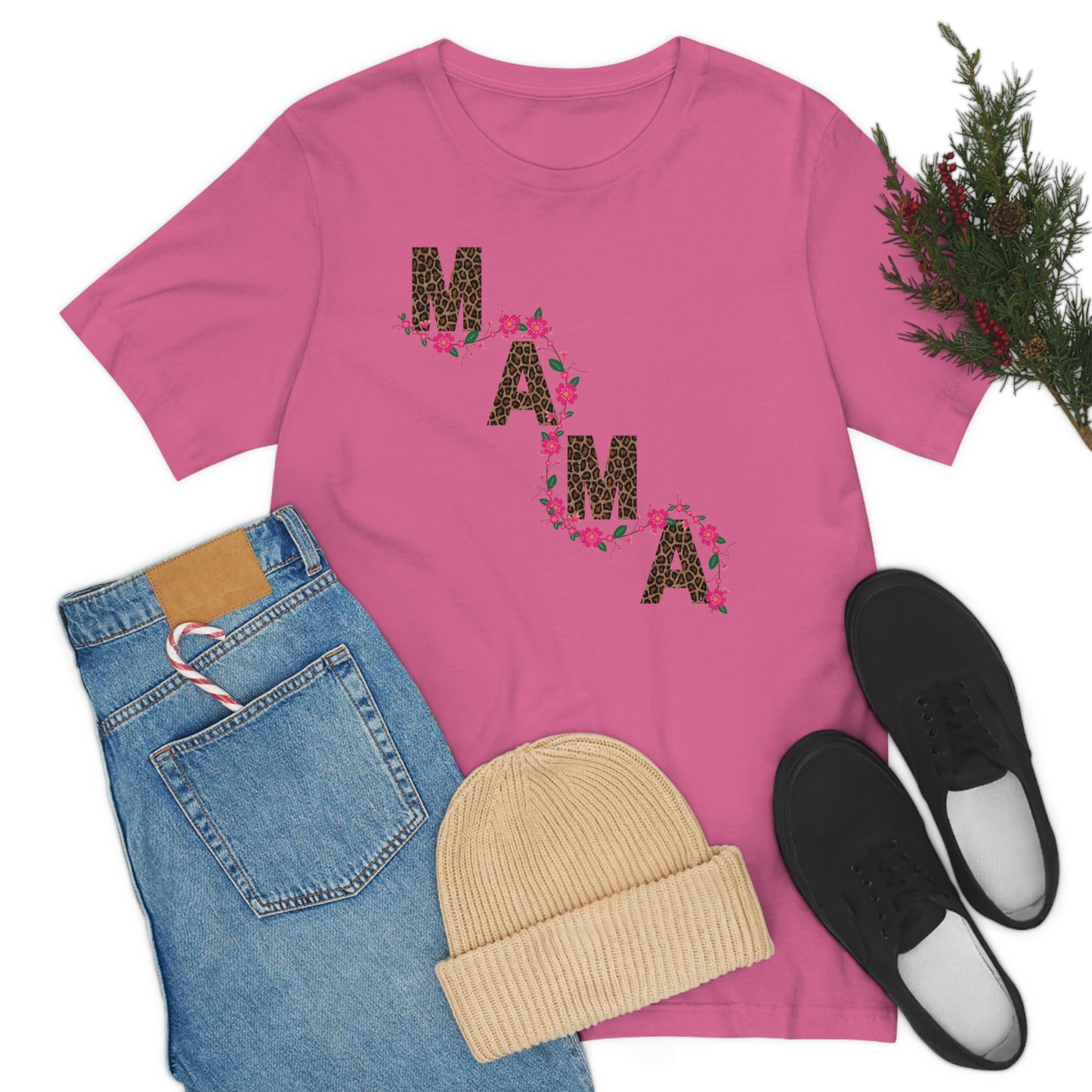 Leopard print Mama shirt Flower mama shirt - Leopard Mama Shirt mothers day shirt new mom shirt