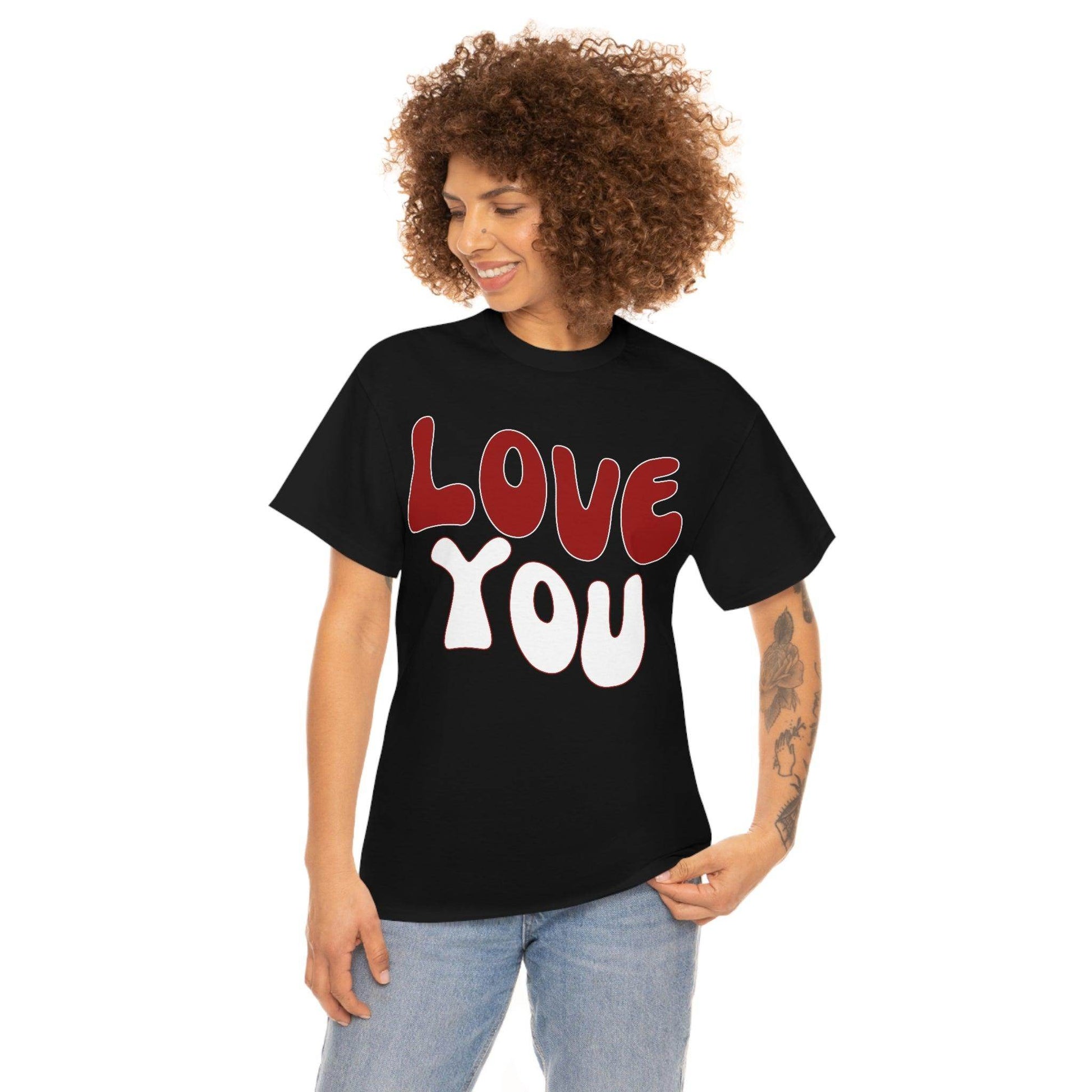 Love You Tee - Giftsmojo