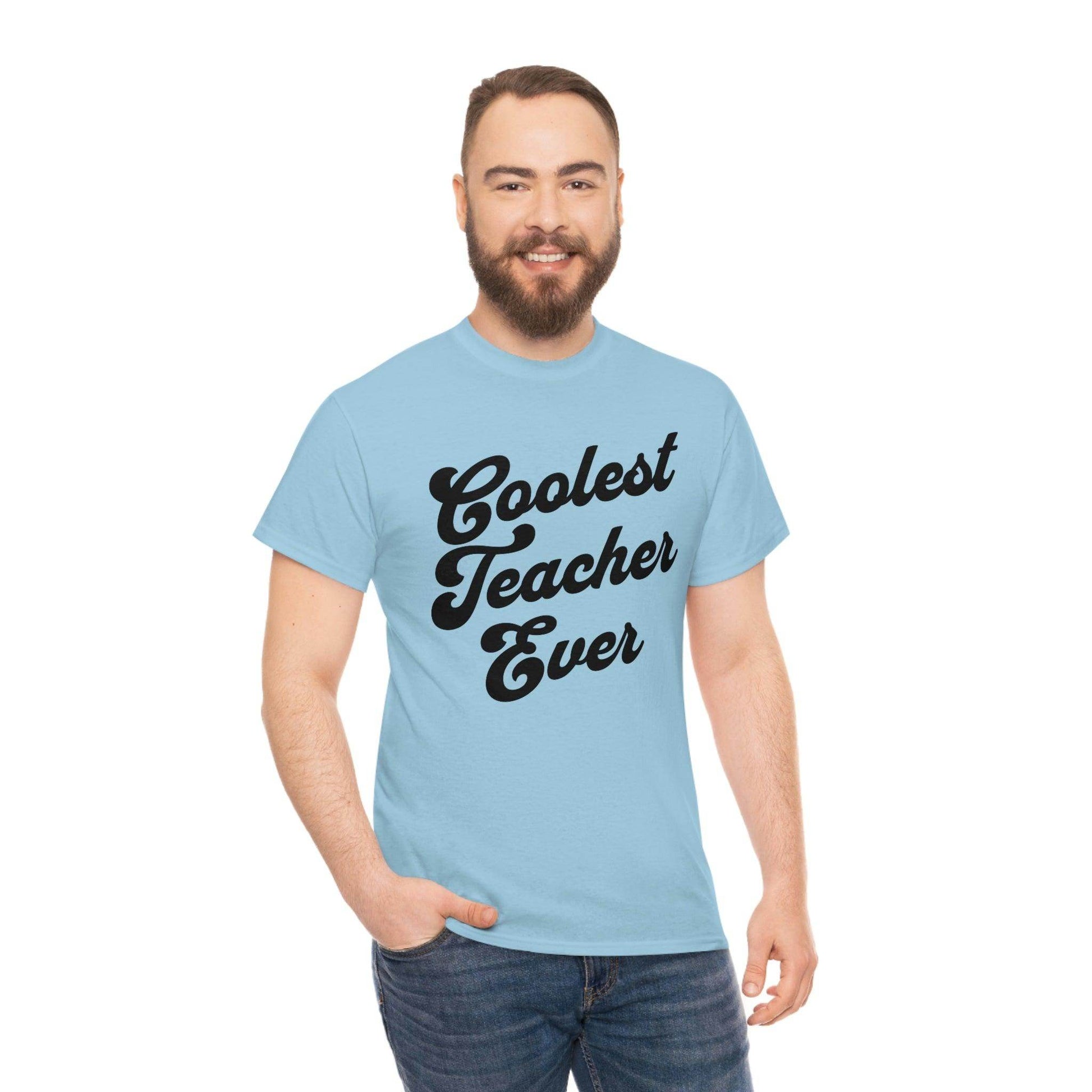 Coolest Teacher Ever Shirt - Giftsmojo