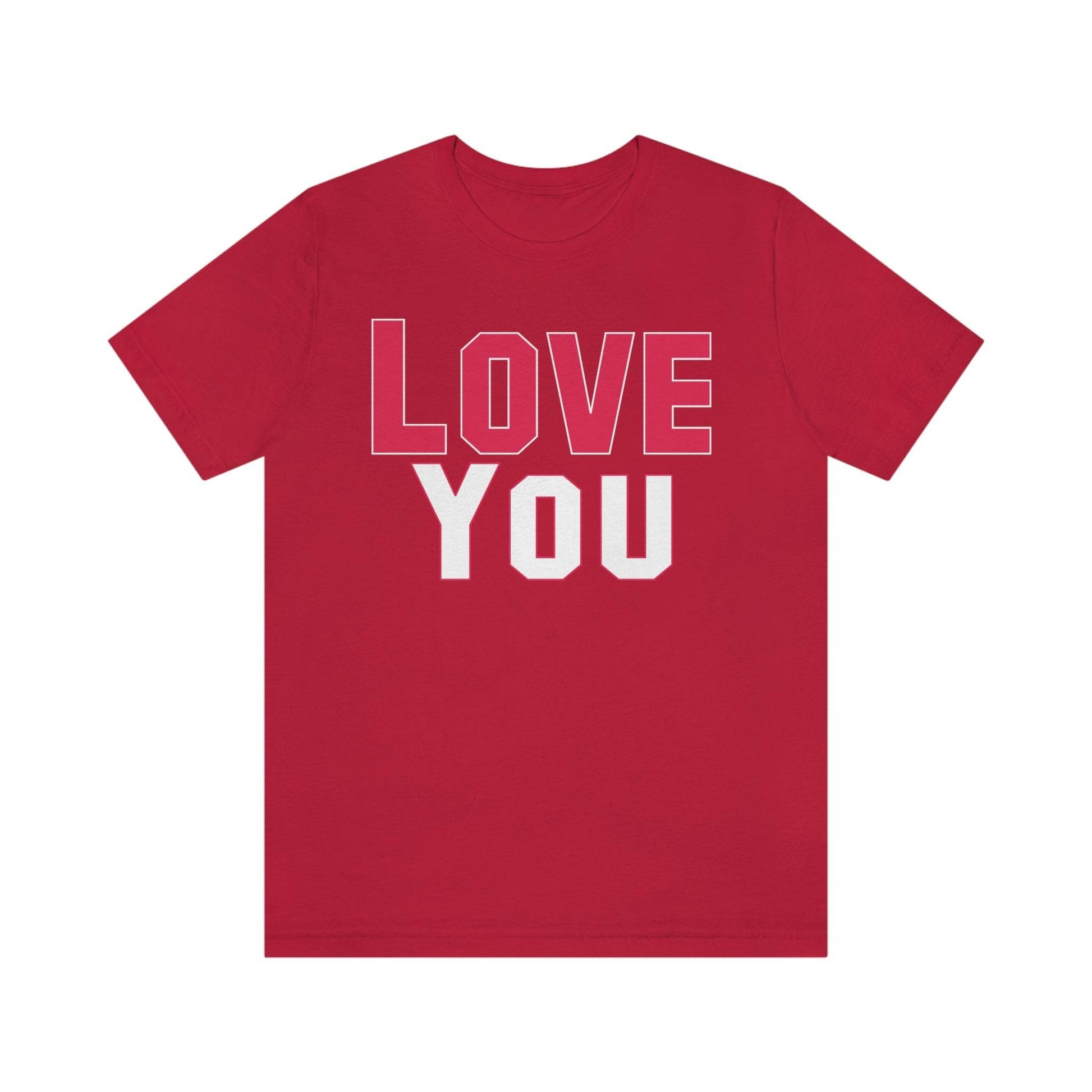 Love you Tee - Giftsmojo