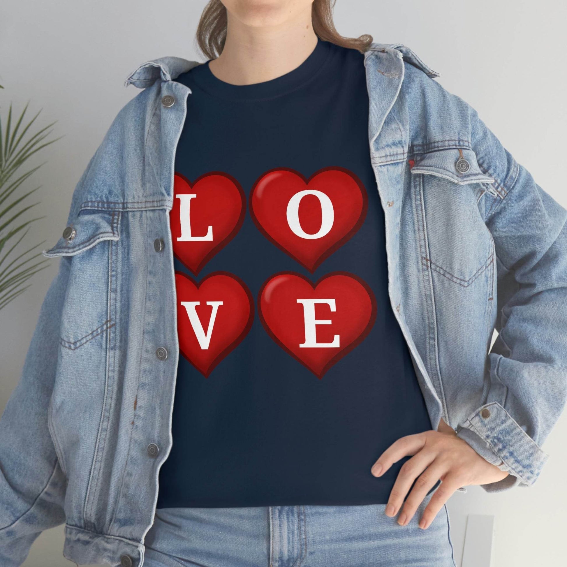 4hearts love Tee - Giftsmojo