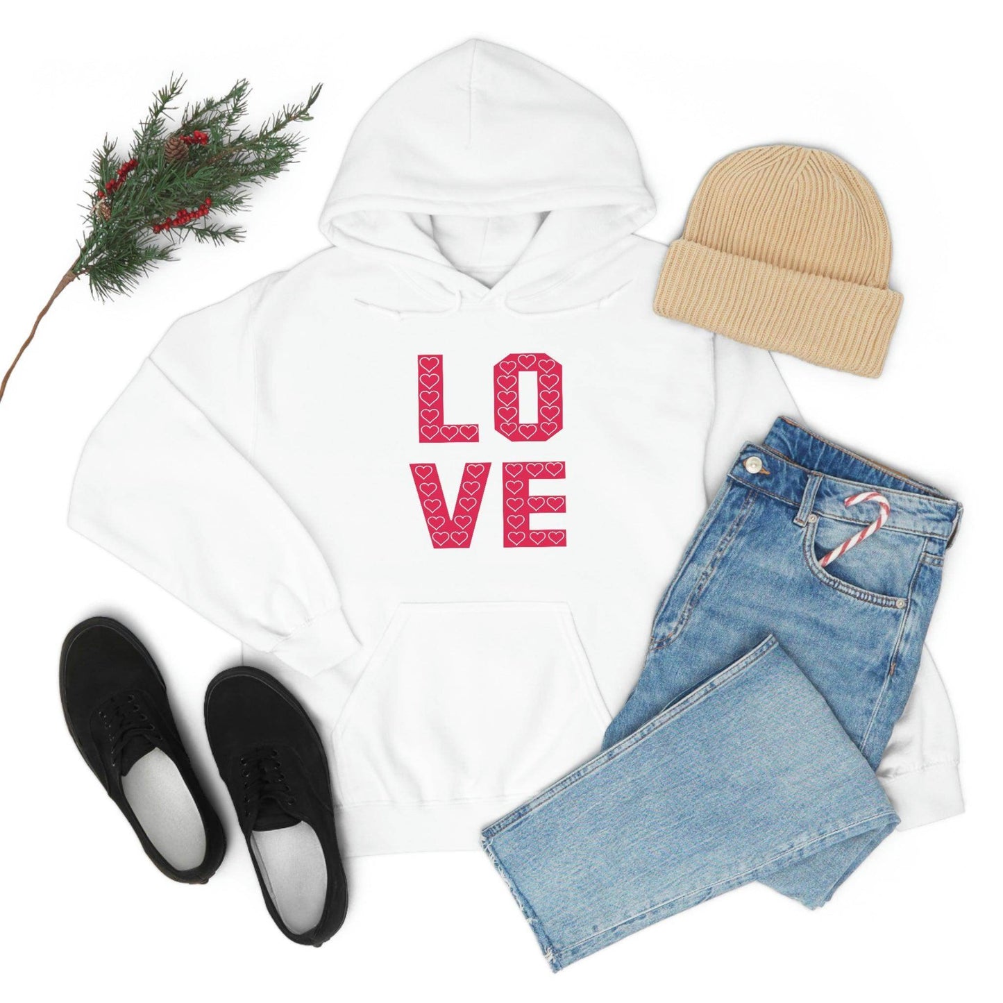 Love Hooded sweatshirt - Giftsmojo