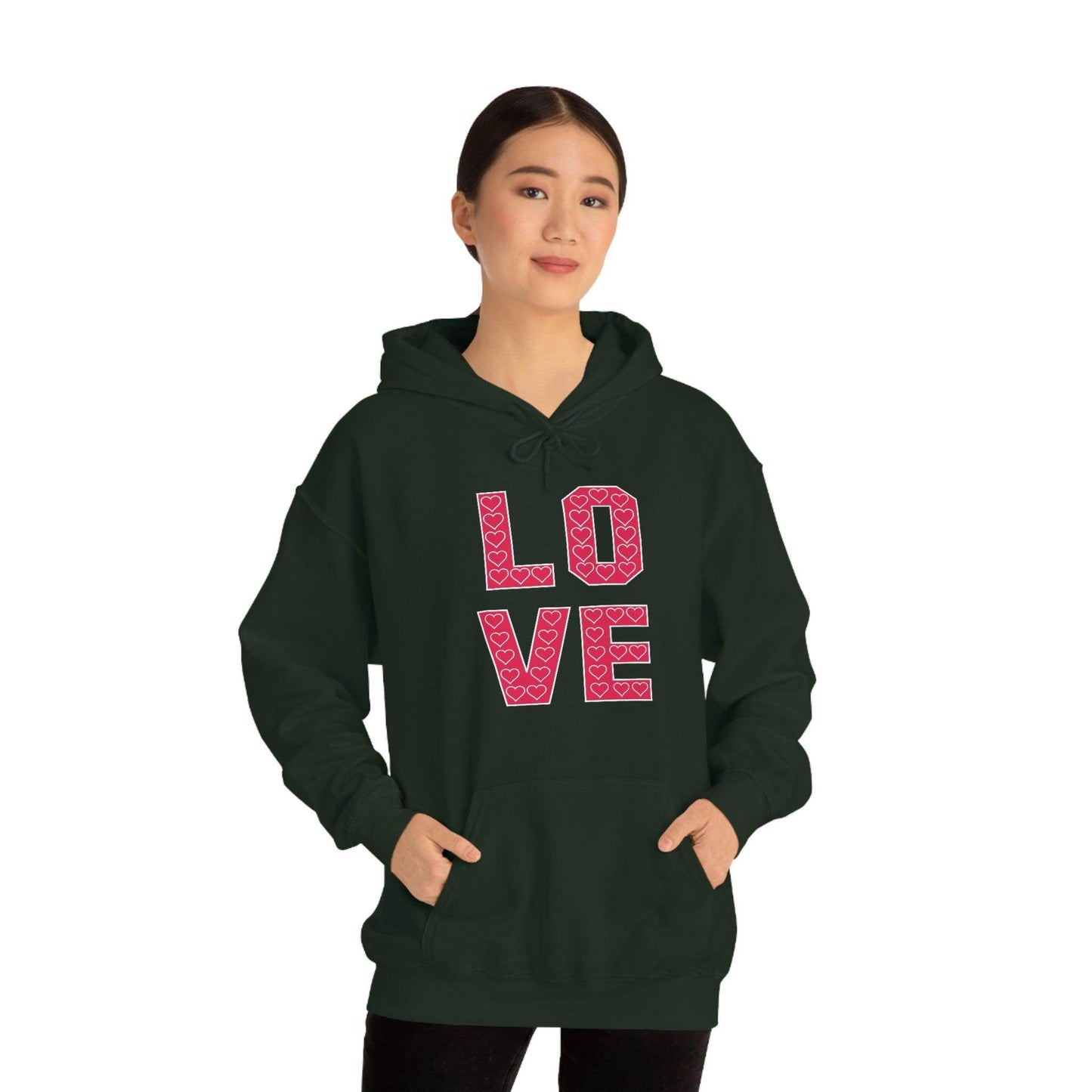 Love Hooded sweatshirt - Giftsmojo