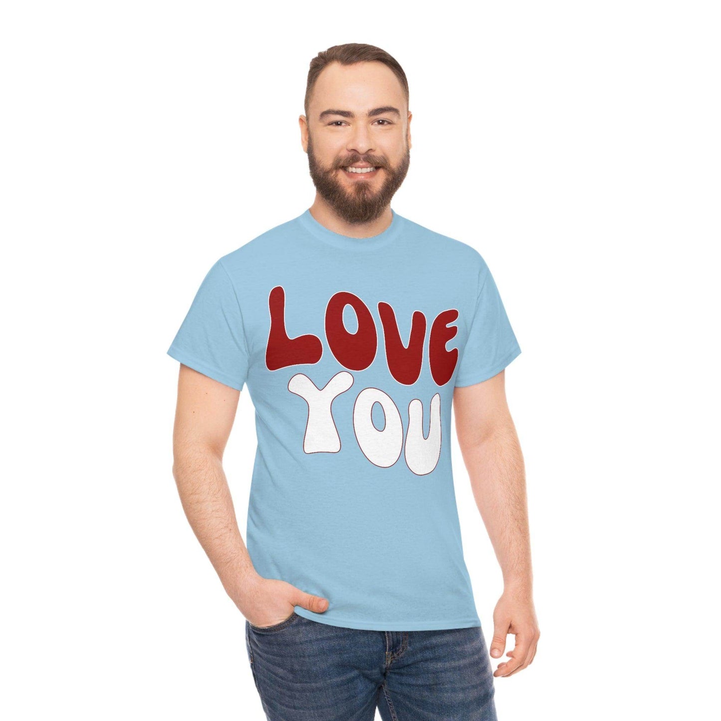 Love You Tee - Giftsmojo