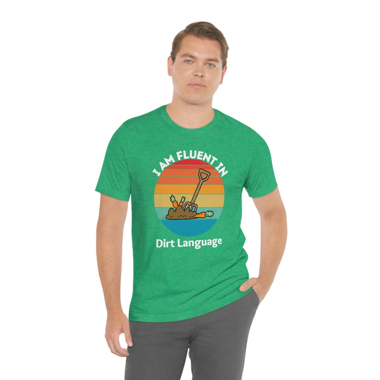 Gardener shirt Garden t-shirt Botanical Shirt Plant Lover Shirt Gardener Gift, Garden Shirt, Garden Tee I am fluent in dirt language