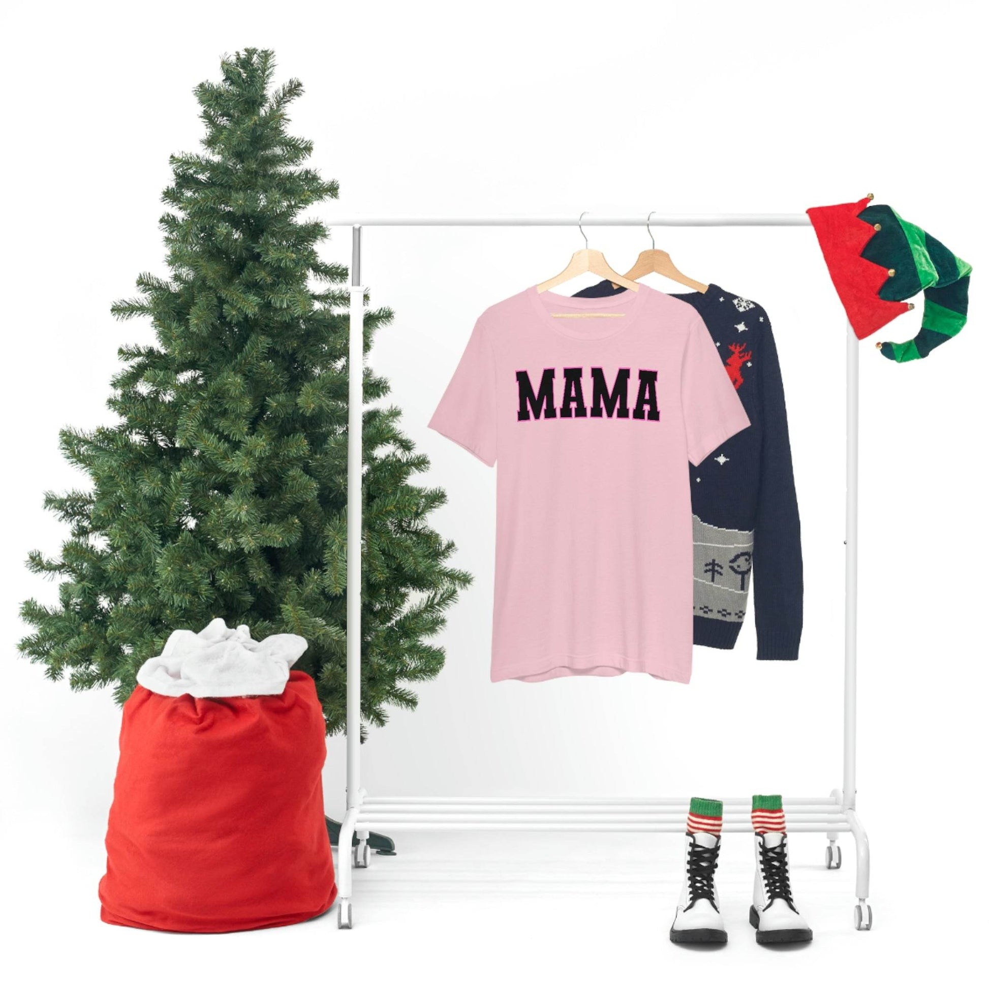 Cute Mama shirt mom shirt gift for her - mothers day shirt mothers day gift mom life shirt - retro mama shirt boy mama shirt mama t-shirt - Giftsmojo