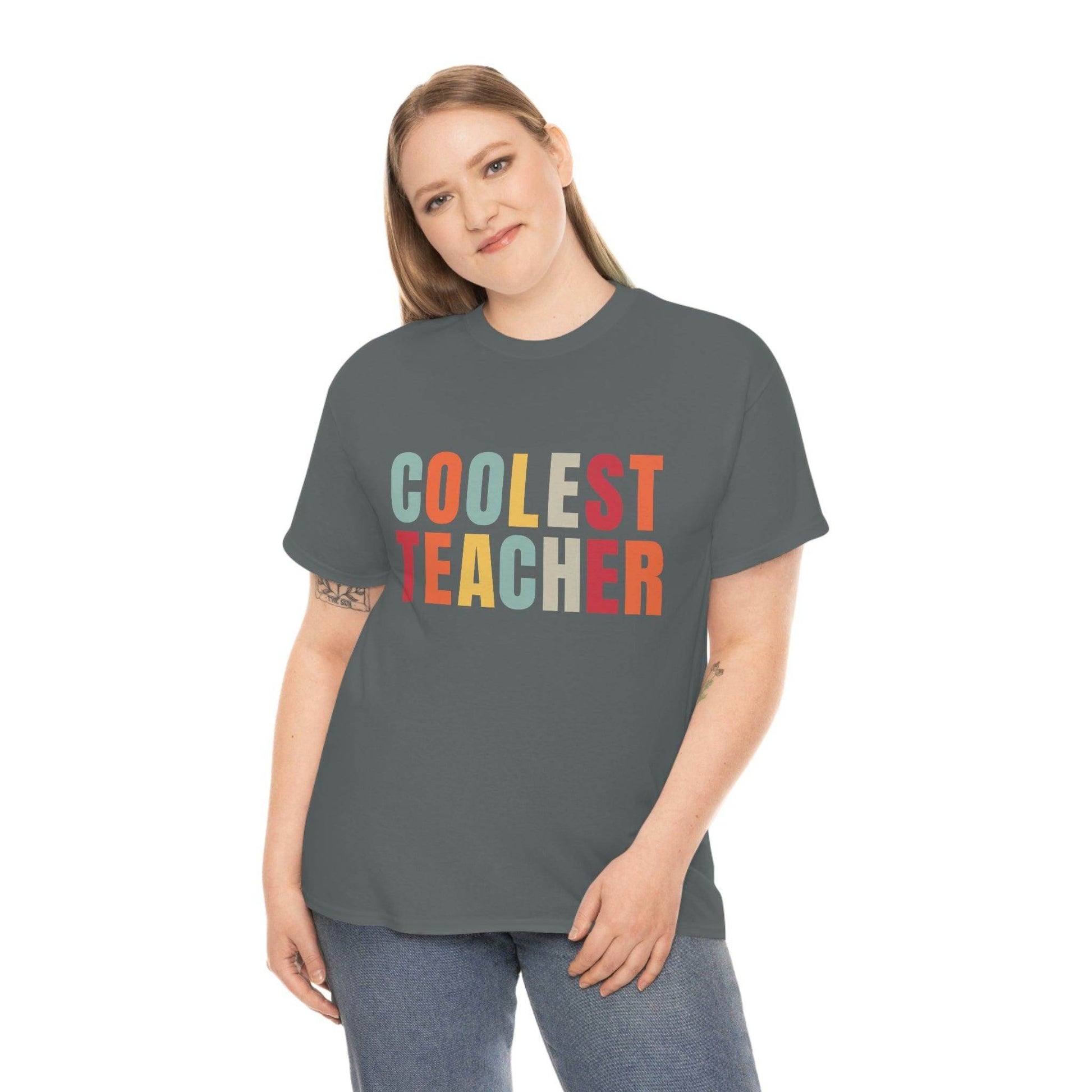 Teacher appreciation gift - Coolest Teacher Shirt - Teacher shirt - Giftsmojo