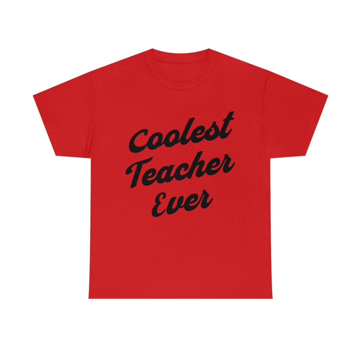 Coolest Teacher Ever T-Shirt - Teacher appreciation - gift for teachers - Giftsmojo