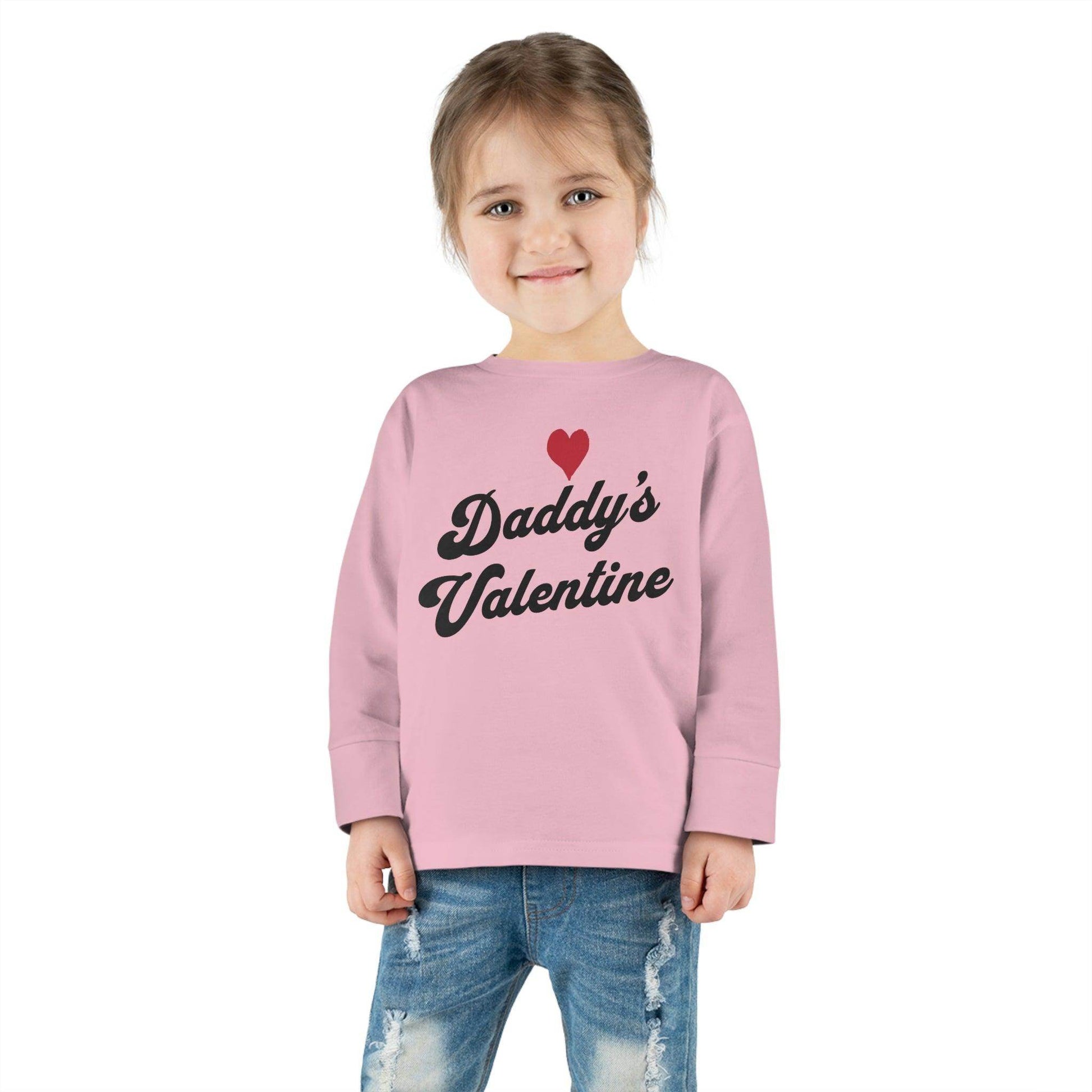 Daddy's Valentine - Kids Valentine day shirt - Giftsmojo