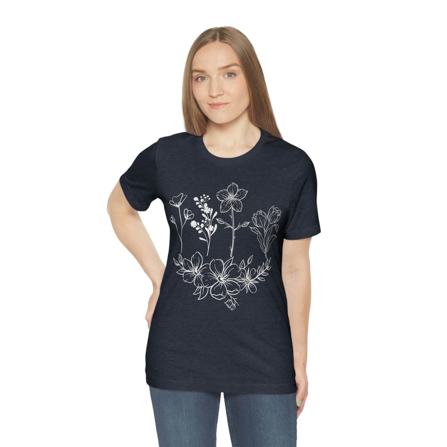 Flower Tshirt - Nature lover Shirt - Giftsmojo