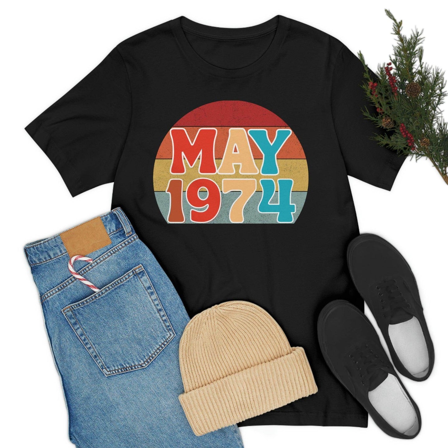 49th Birthday Shirt, 1974 Shirt, 49th Birthday Tee, Vintage 1974 Shirt, 49th Birthday Gifts, 1974 Birthday Shirt, 49th Birthday Gift - Giftsmojo