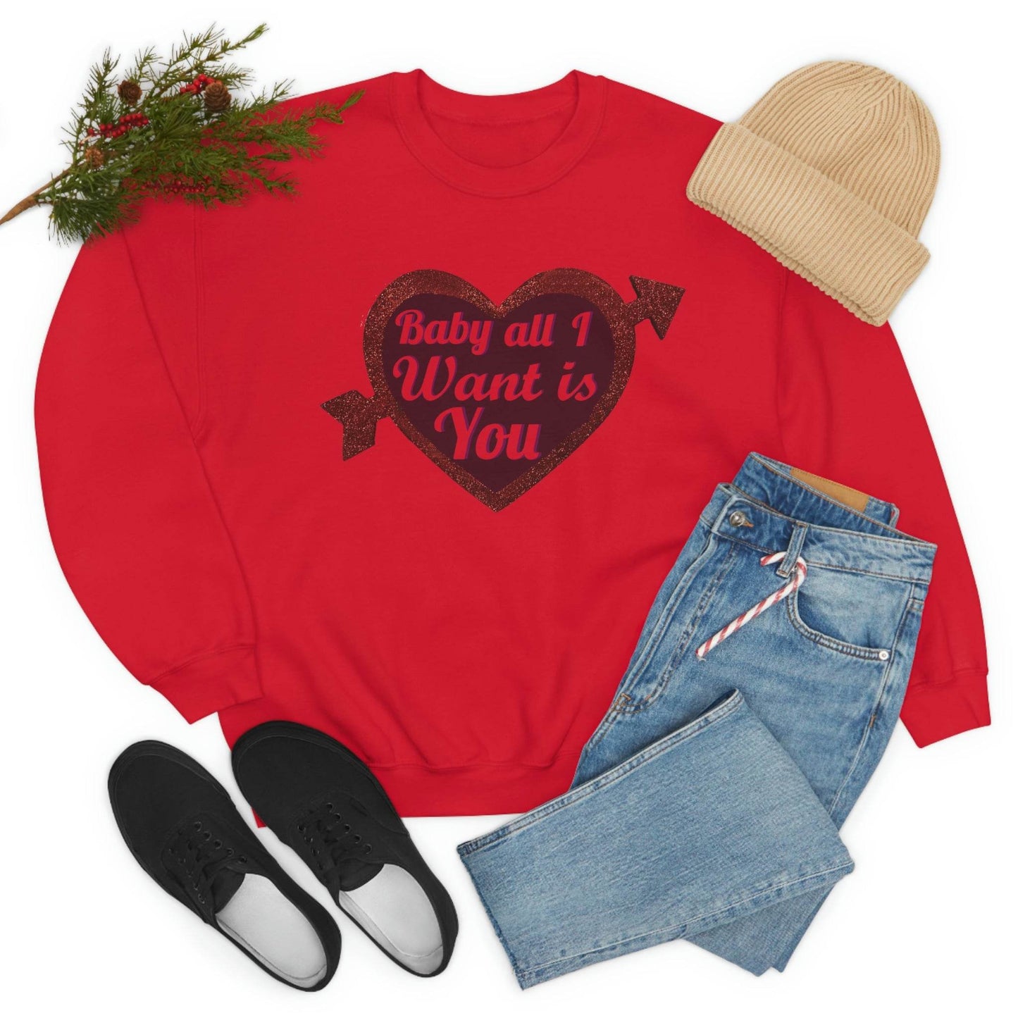Baby all I want is You Sweatshirt - Giftsmojo