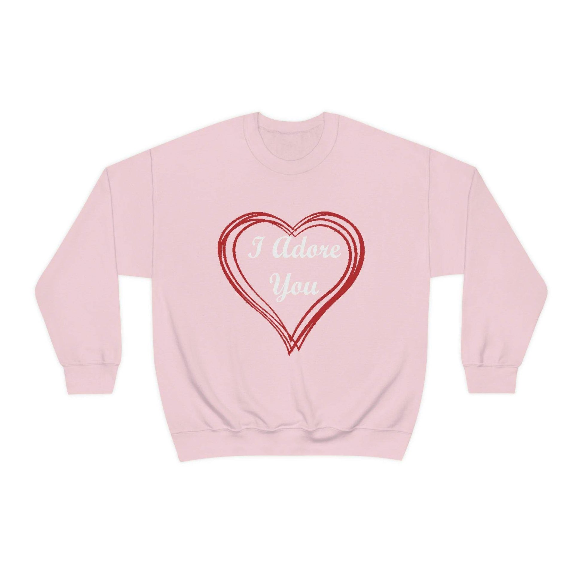 I Adore You Crewneck Sweatshirt - Giftsmojo