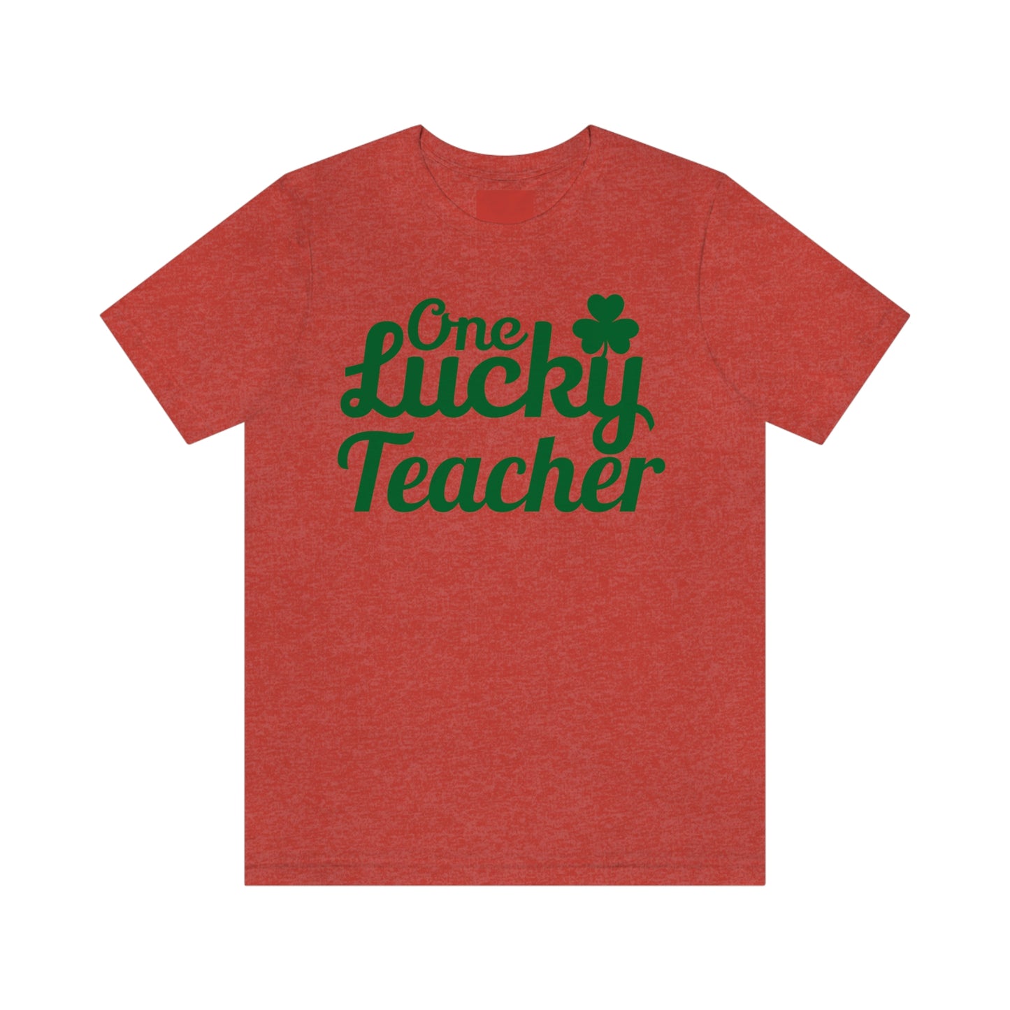 One Lucky Teacher Shirt feeling Lucky St Patrick's Day shirt - Funny St Paddy's day Funny Shirt
