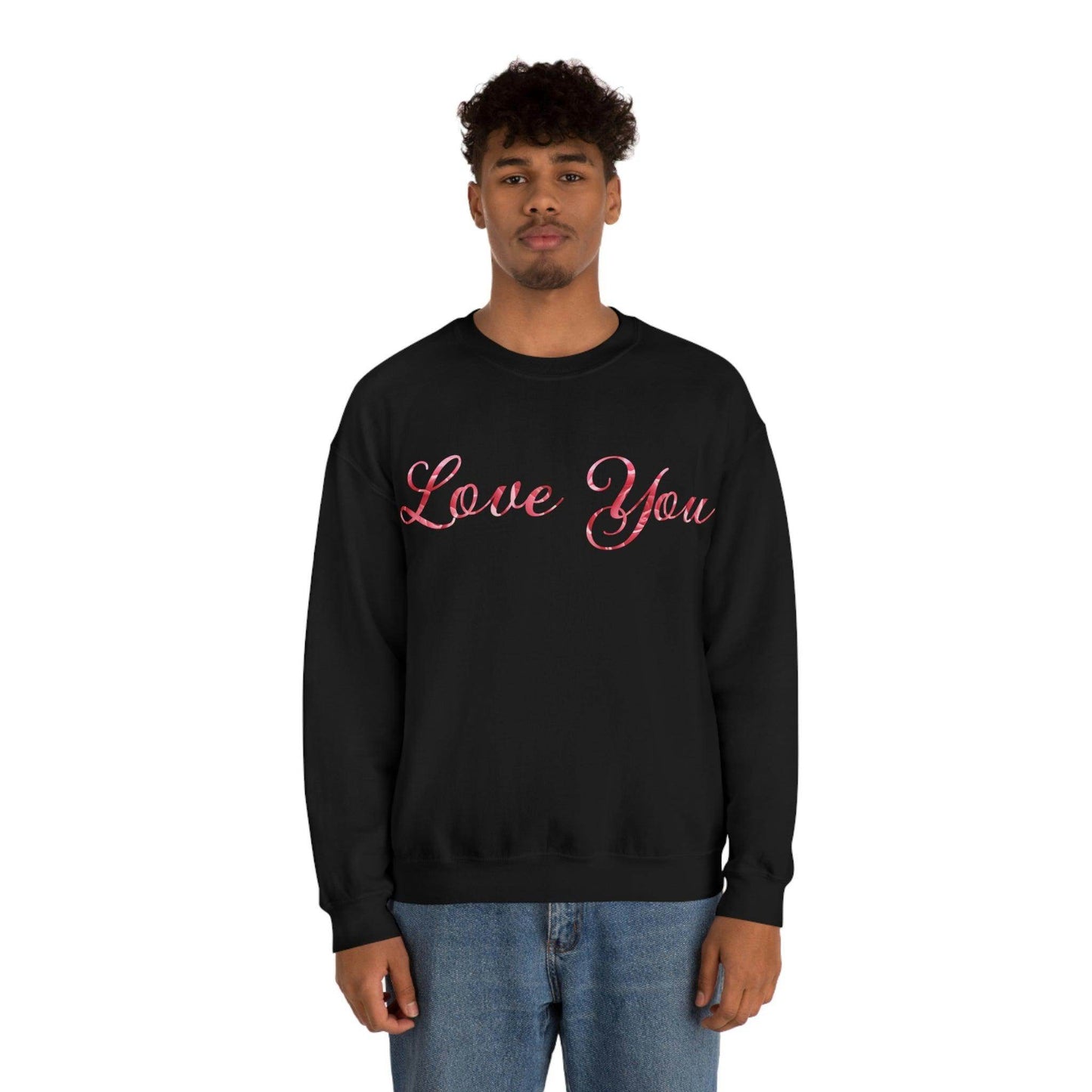 Love You Sweatshirt, love shirt, wedding gift, engagement gift, anniversary gift, couple shirt, matching shirt - Giftsmojo