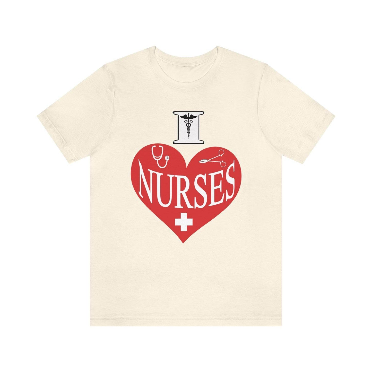 I love Nurses Tee - Giftsmojo