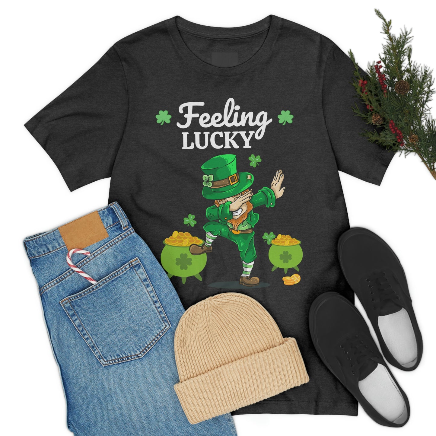 Feeling Lucky St Patrick's Day shirt - Shamrock shirt - shenanigans shirt St Paddys day Shirt - St Patricks day gift