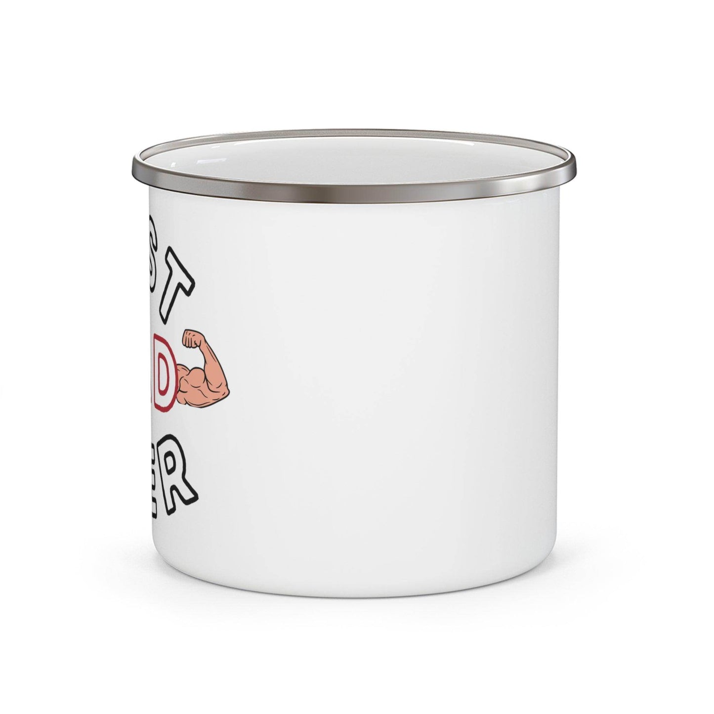 Best Dad Ever Mug, Enamel Camping Mug, Camping gift, Gift for dad, Father's day gift, Dad Mug, Dad gift - Giftsmojo