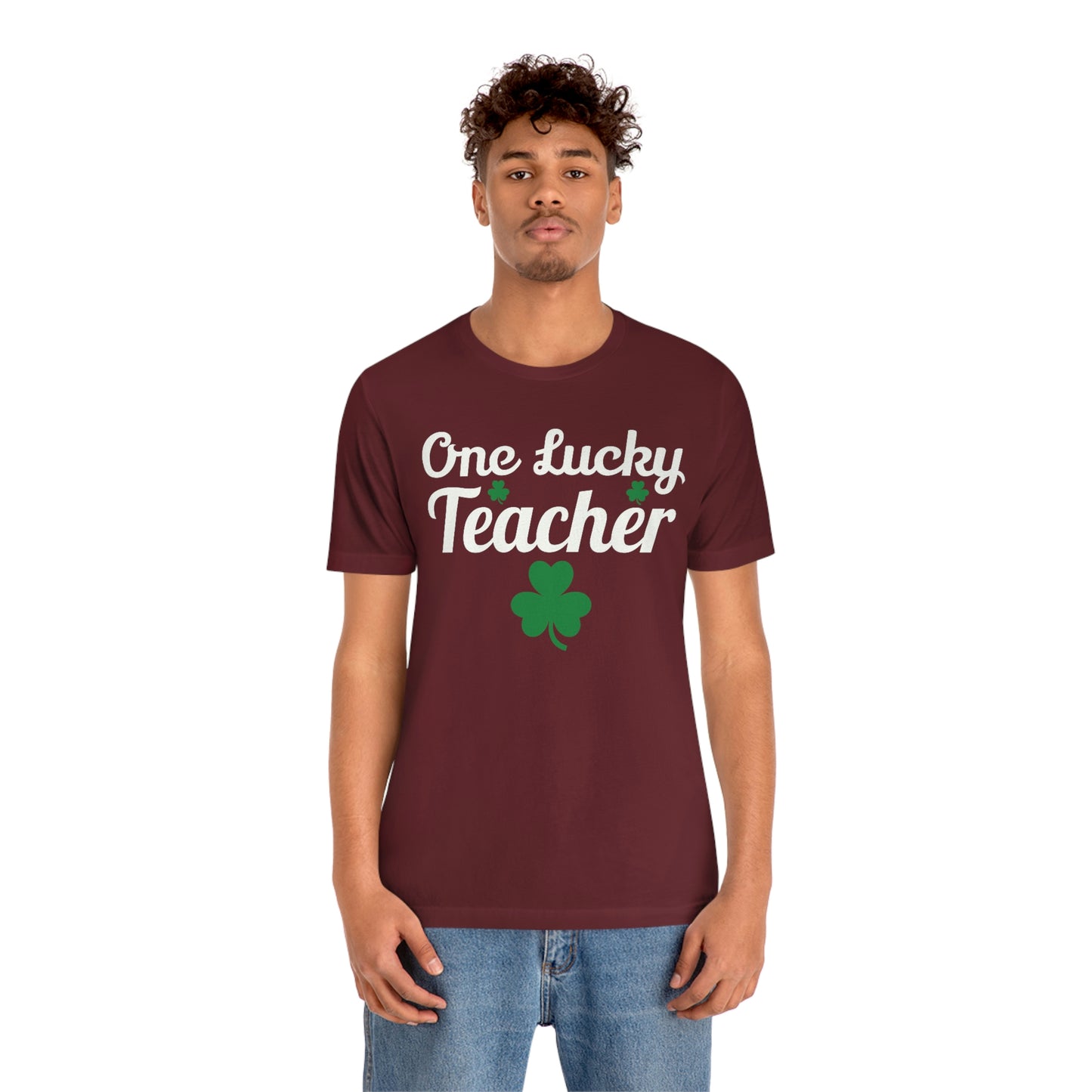 Feeling Lucky Shirt One Lucky Teacher Shirt St Patrick's Day shirt - Funny St Paddy's day Funny Shirt Shamrock shirt shenanigans shirt