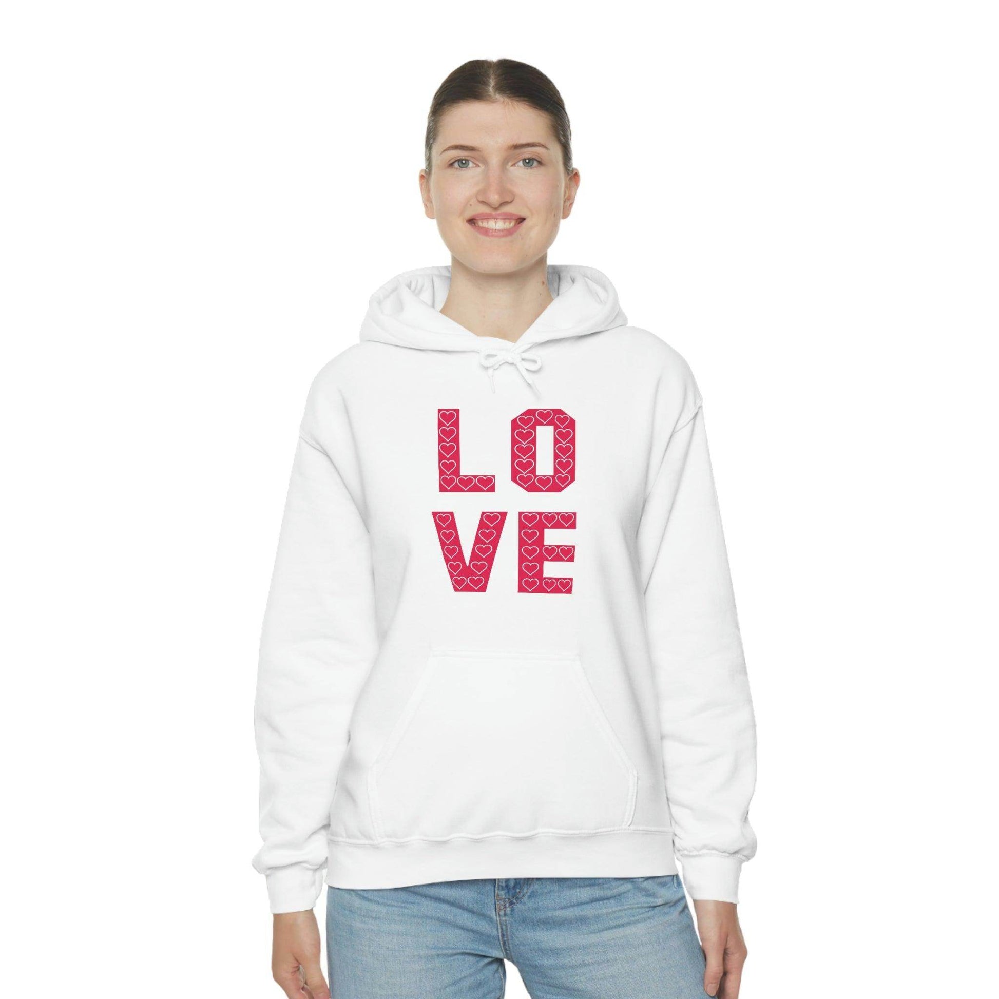 Love Hooded sweatshirt - Giftsmojo