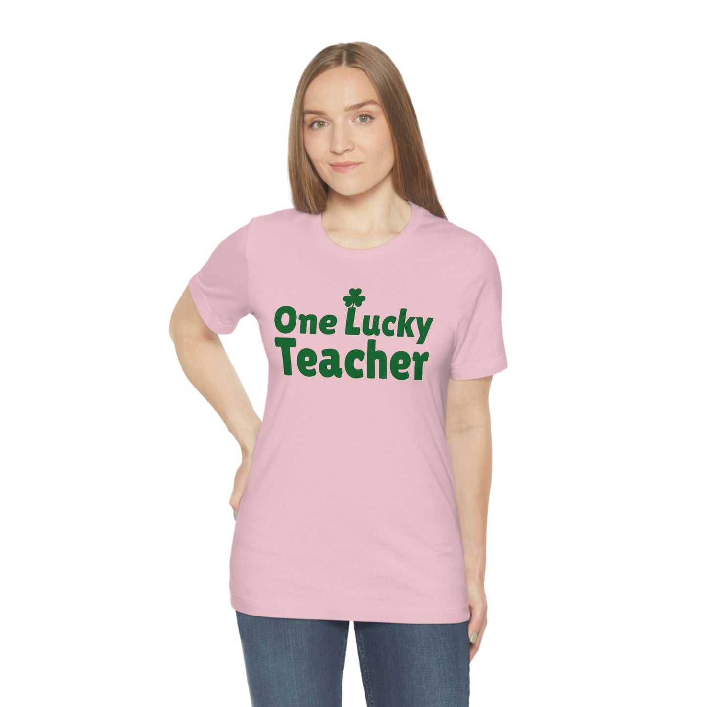 Feeling Lucky Shirt One Lucky Teacher Shirt St Patrick's Day shirt - Funny St Paddy's day Funny Shirt Shamrock shirt shenanigans shirt