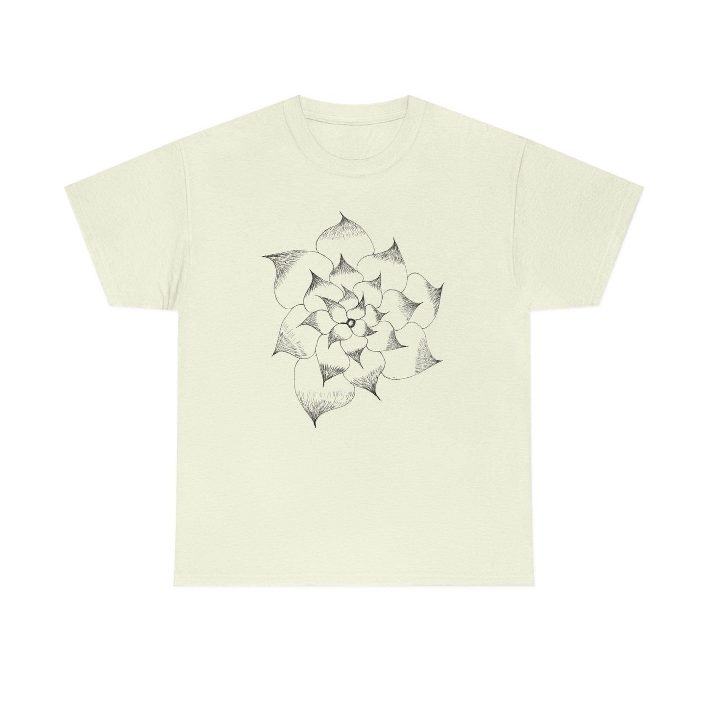 Flower Tee, custom designed tee, flower t-shirt, floral graphic tee - Giftsmojo