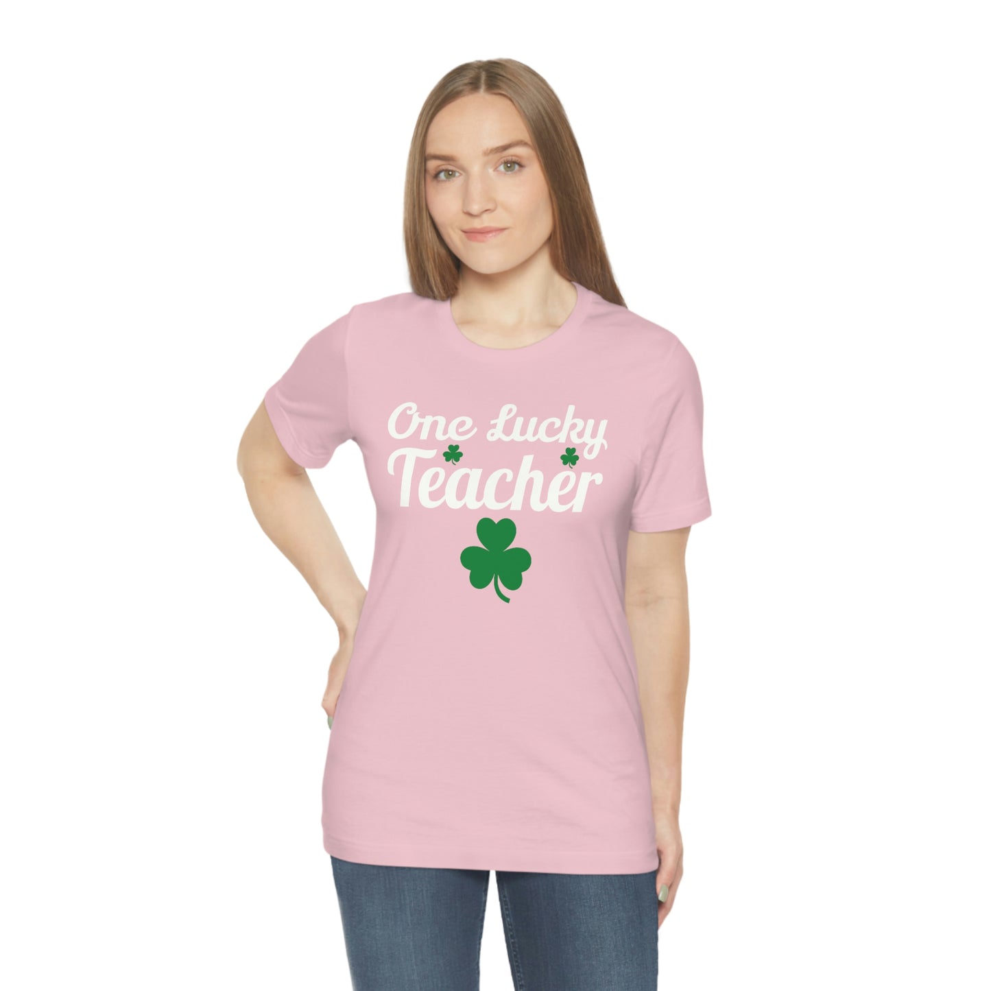 Feeling Lucky Shirt One Lucky Teacher Shirt St Patrick's Day shirt - Funny St Paddy's day Funny Shirt Shamrock shirt shenanigans shirt