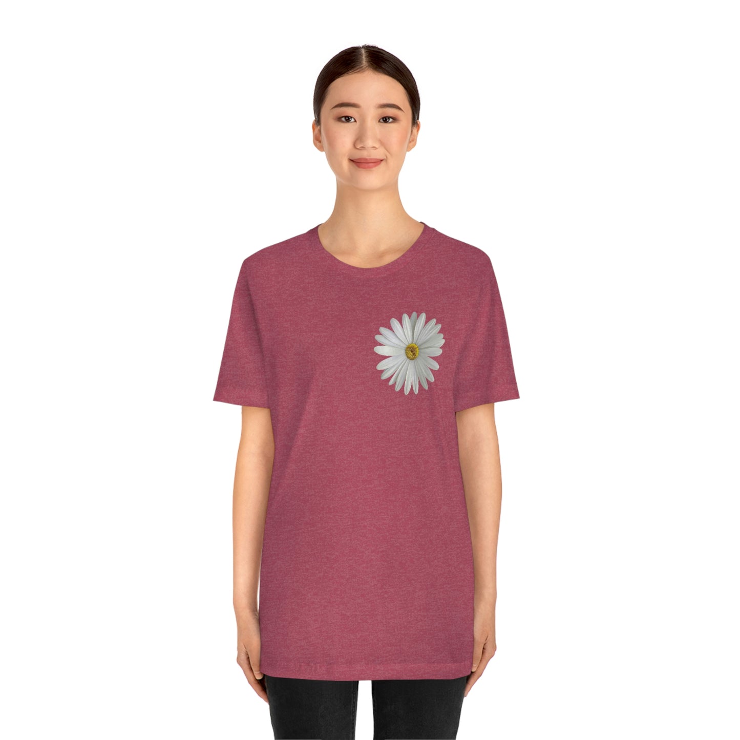 Daisy Shirt Floral Shirt Gift, Boho Shirt, Birth Month Flower, Gift For Mom, Daisy Women Shirt Flower Tee Summer Shirt,