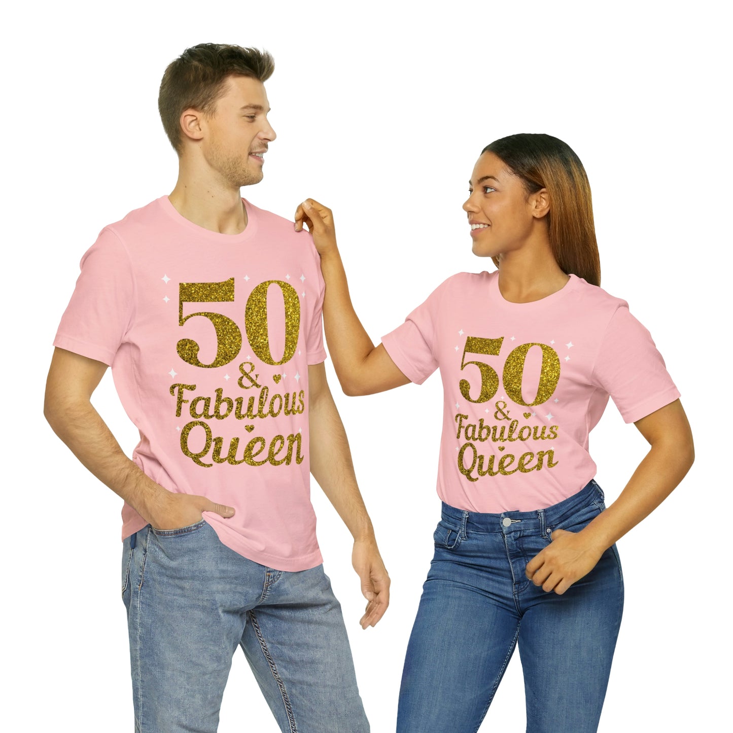 Funny 50th birthday shirt, 50th birthday Tshirt, 50 and fabulous Queen, birthday queen shirt, Gift for 50th birthday, Vintage shirt, birthday gift, birthday girl shirt, mom’s birthday gift, mom gift, wife gift,