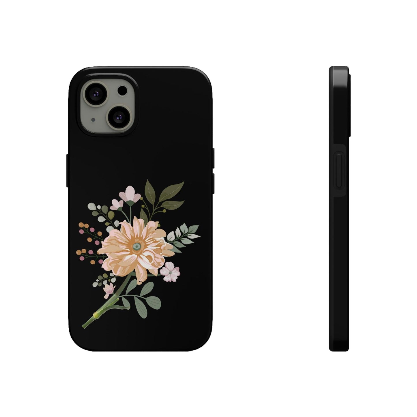 Floral Phone case, Tough Phone Cases, Mom Phone Case fit for iPhone 14 Pro, 13, 12, 11 Pro Max, Xr, Xs, 8+, 7, And Samsung S6
